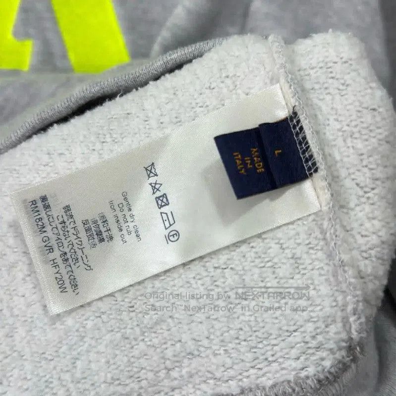 Louis Vuitton Louis Vuitton Gray Leather Sweatshirt for Men . Size US L / EU 52-54 / 3 - 8 Thumbnail