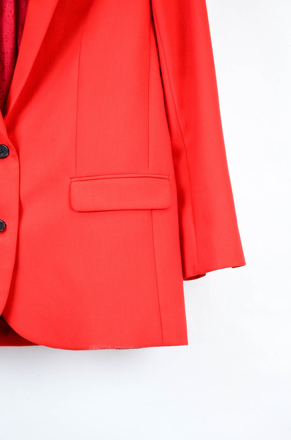 Zadig & Voltaire ZADIG & VOLTAIRE Viva Bis Red Blazer – Size 36 Size XS / US 0-2 / IT 36-38 - 3 Thumbnail
