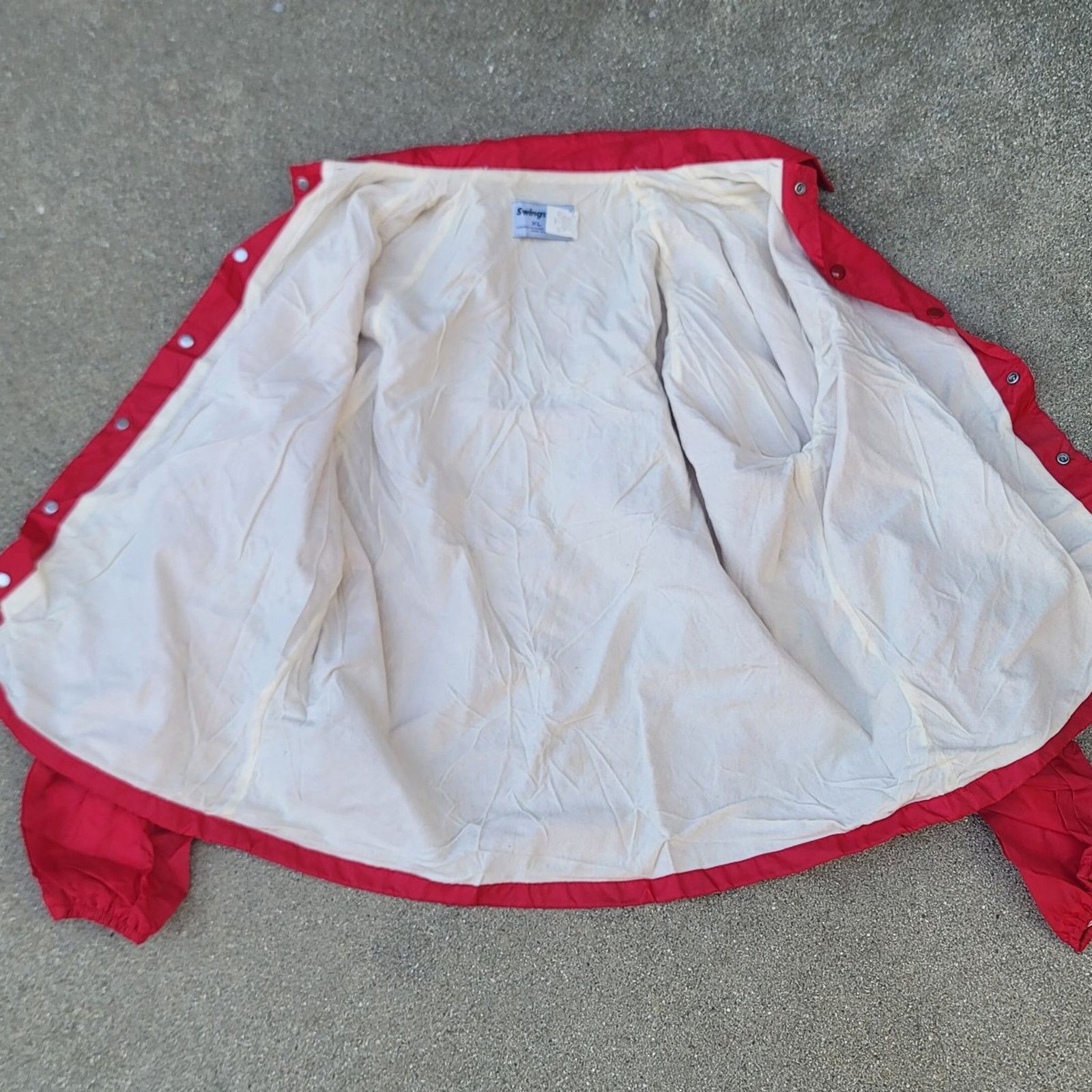 Swingster Vtg 1987 Swingster C.O.D. Football Windbreaker Jacket Size US XL / EU 56 / 4 - 6 Thumbnail