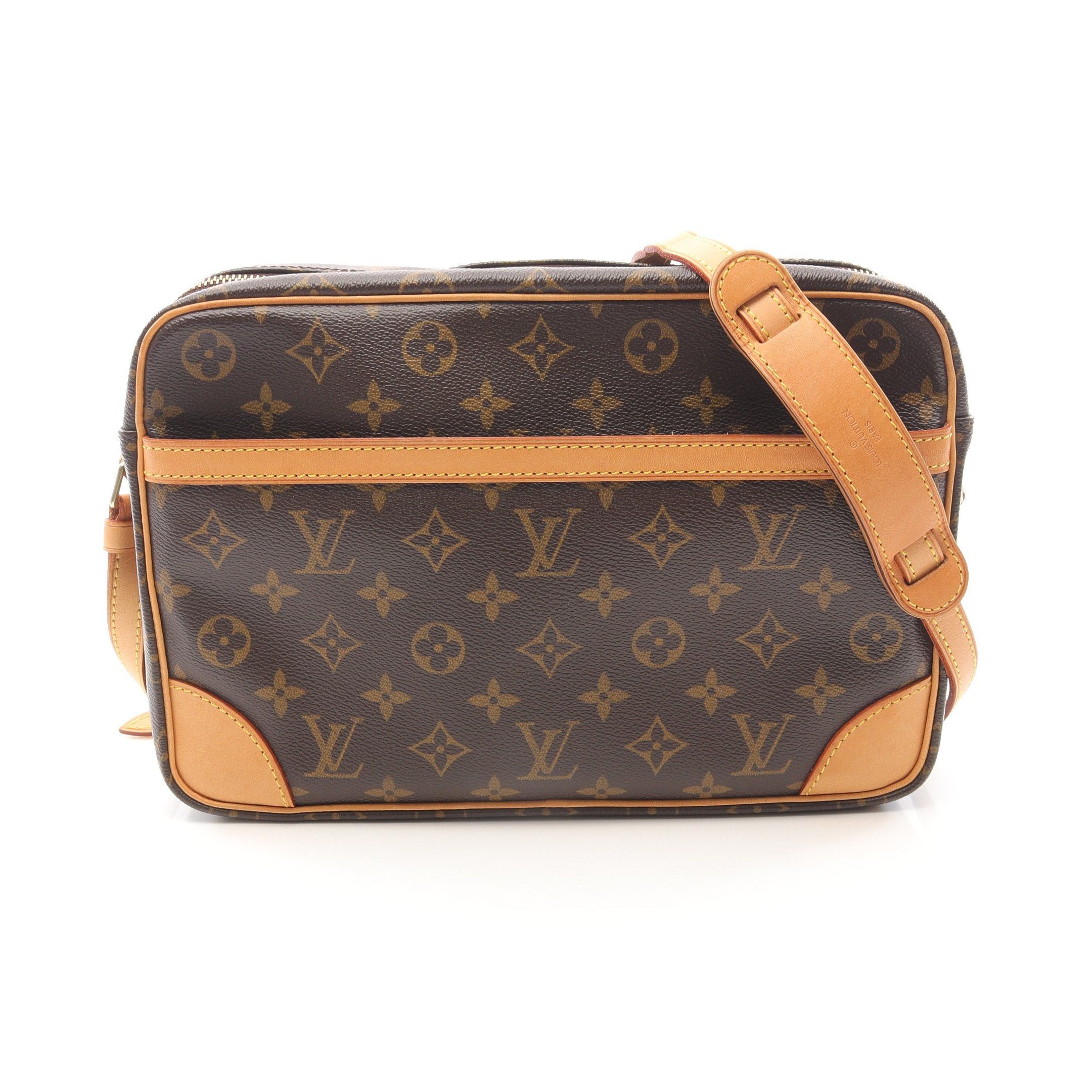 Louis Vuitton Louis Vuitton Trocadero 30 Monogram Shoulder Bag Leather Brown Size ONE SIZE - 1 Thumbnail
