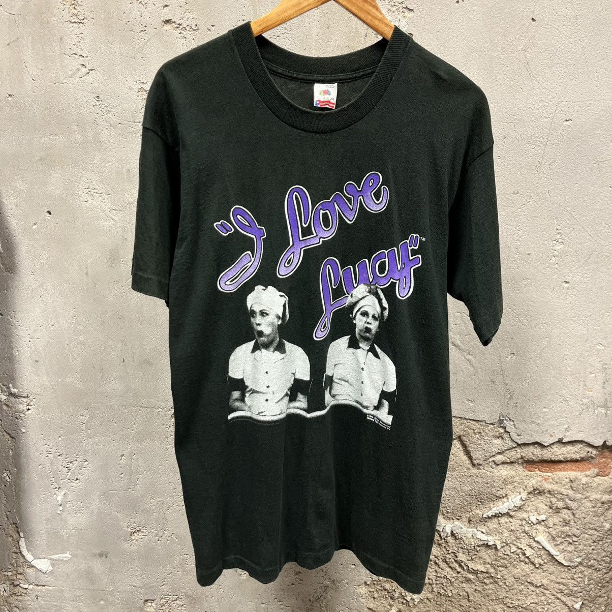 Vintage 1992 I Love Lucy Talking Tops Large L Lucille Ball