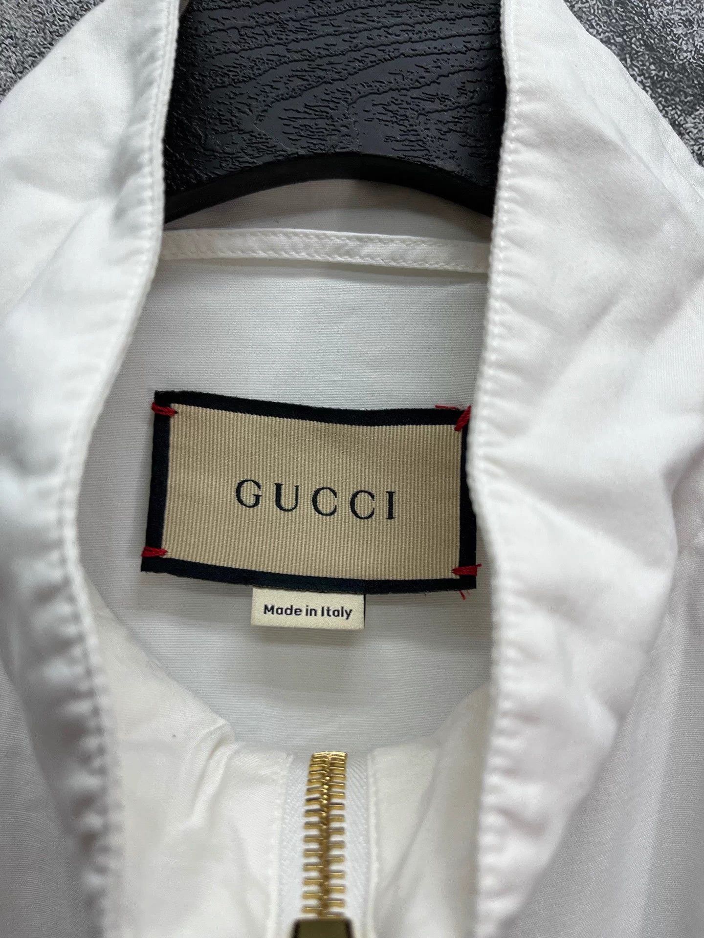 Gucci GUCCI Red/Green Stripe Gold Button Jacket Worn Once Size US M / EU 48-50 / 2 - 6 Thumbnail