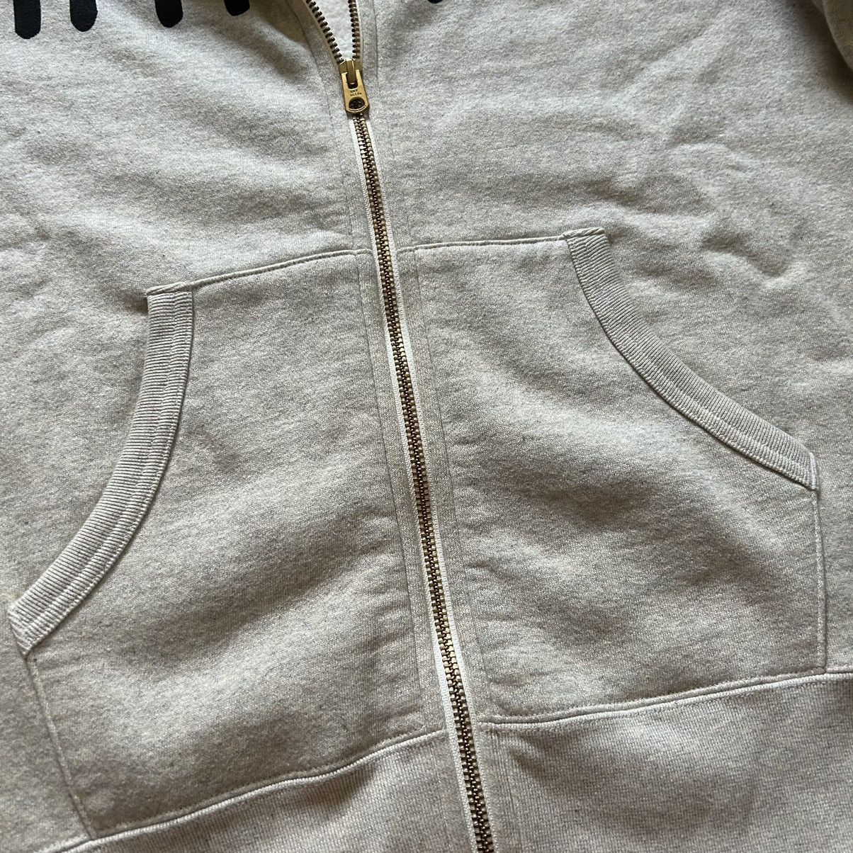 Human Made × Nigo × Vintage 2018 HM GOLD ZiP UP HOODiE SWEATSHiRT OATMEAL HEATHER GREY Size US L / EU 52-54 / 3 - 8 Thumbnail