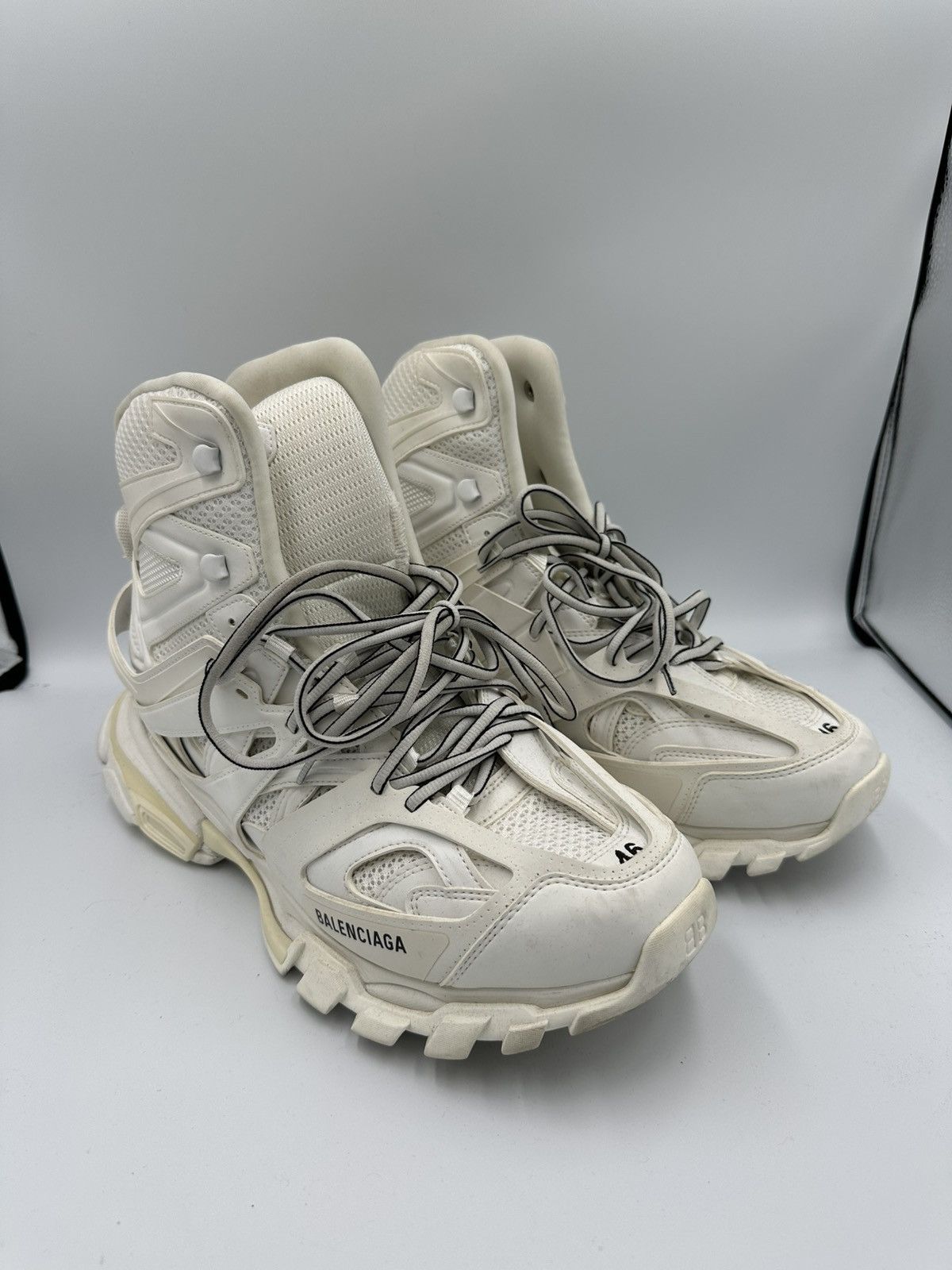 Balenciaga Balenciaga TRACK HIGH TOP SNEAKERS Size US 12.5 / EU 45-46 - 2 Thumbnail