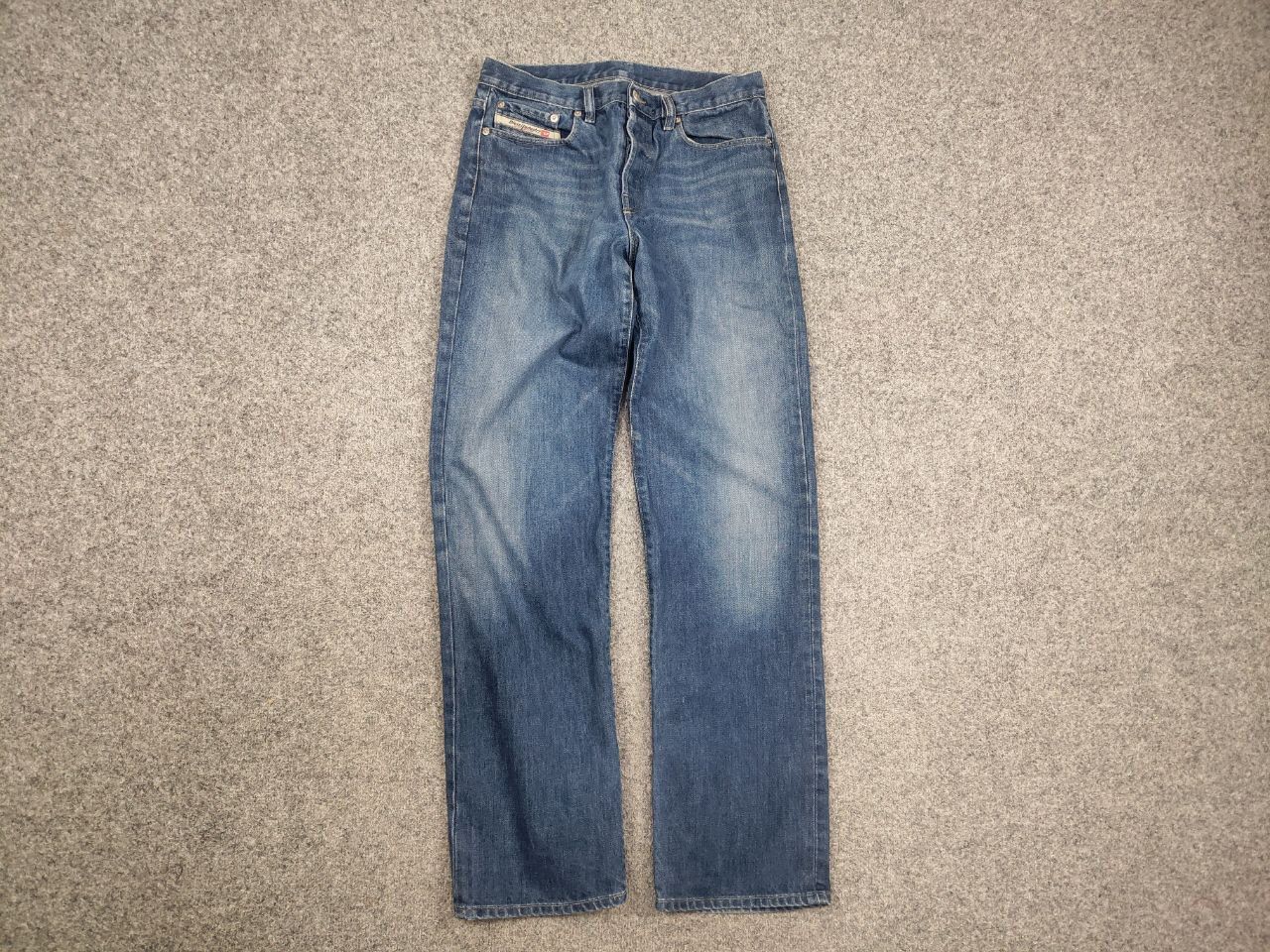 Diesel Vintage Diesel Industry Faded Denim Jeans Y2K Style Tapered Size US 32 / EU 48 - 6 Thumbnail