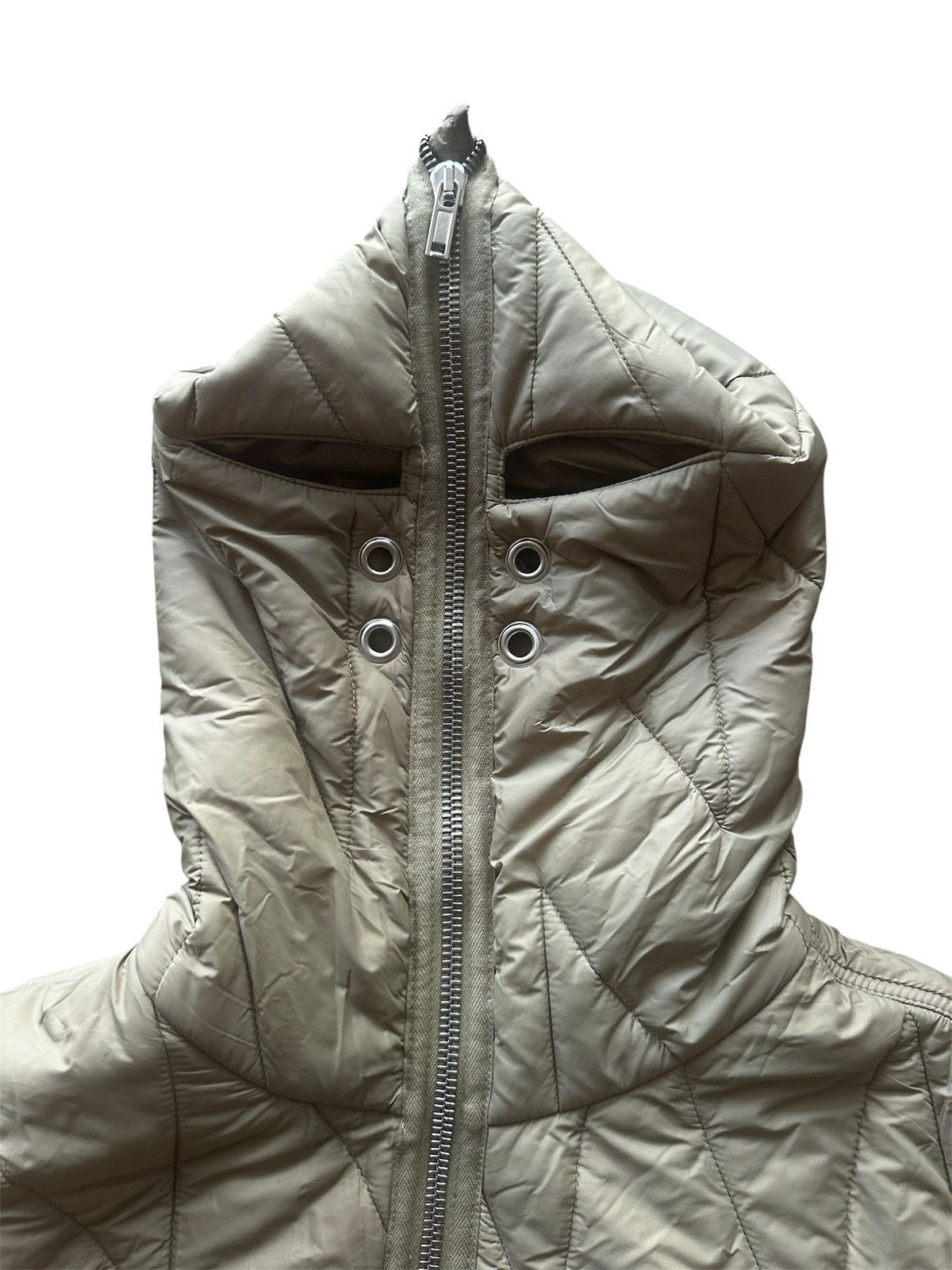 Rick Owens × Rick Owens Drkshdw Rick Owens Drkshdw Nylon Gimp Jacket in Pale Green Size US L / EU 52-54 / 3 - 6 Thumbnail