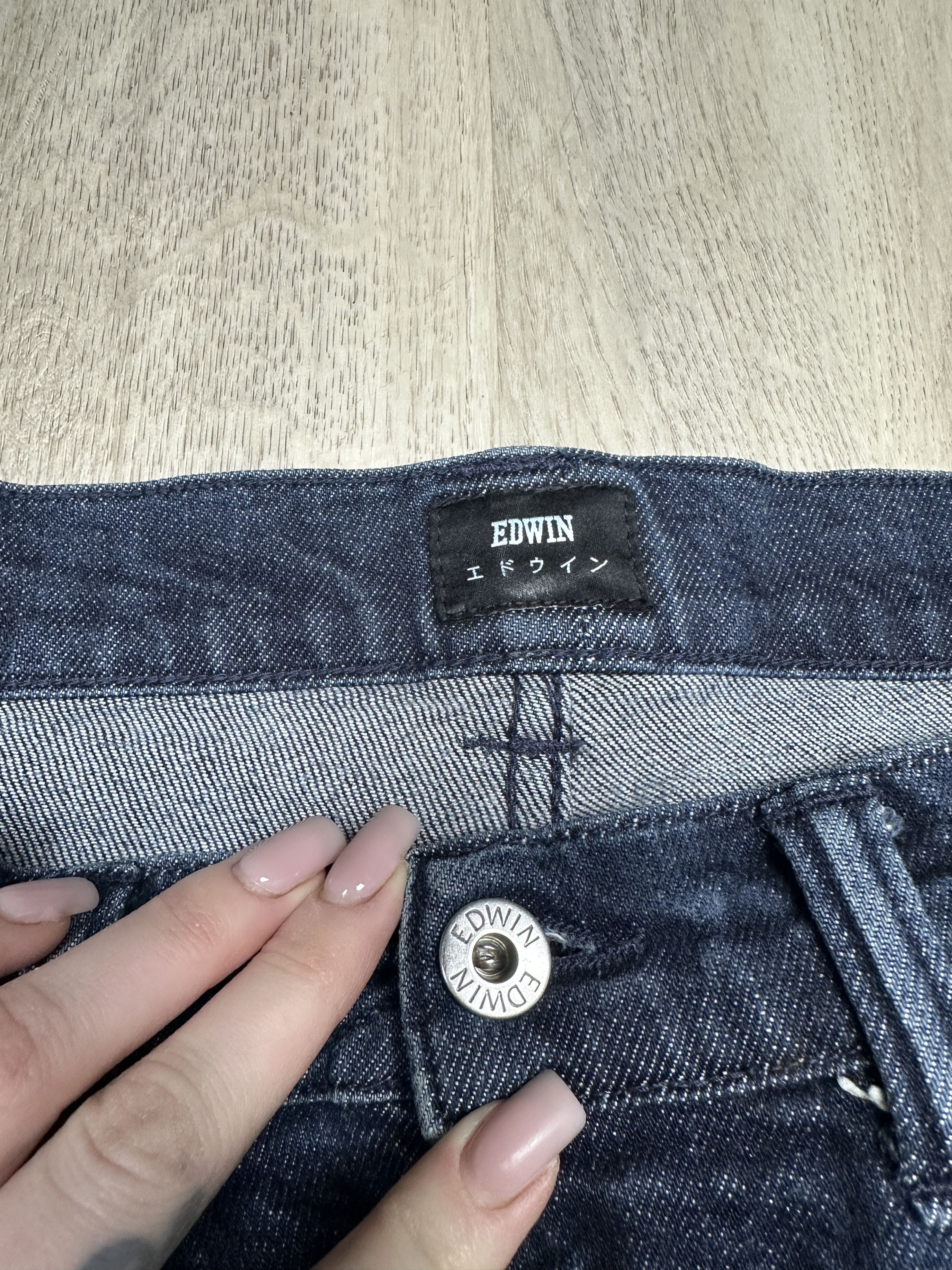 Edwin Edwin Mens Salvage Slim Tapered Denim Pants Jeans Size US 32 / EU 48 - 9 Thumbnail