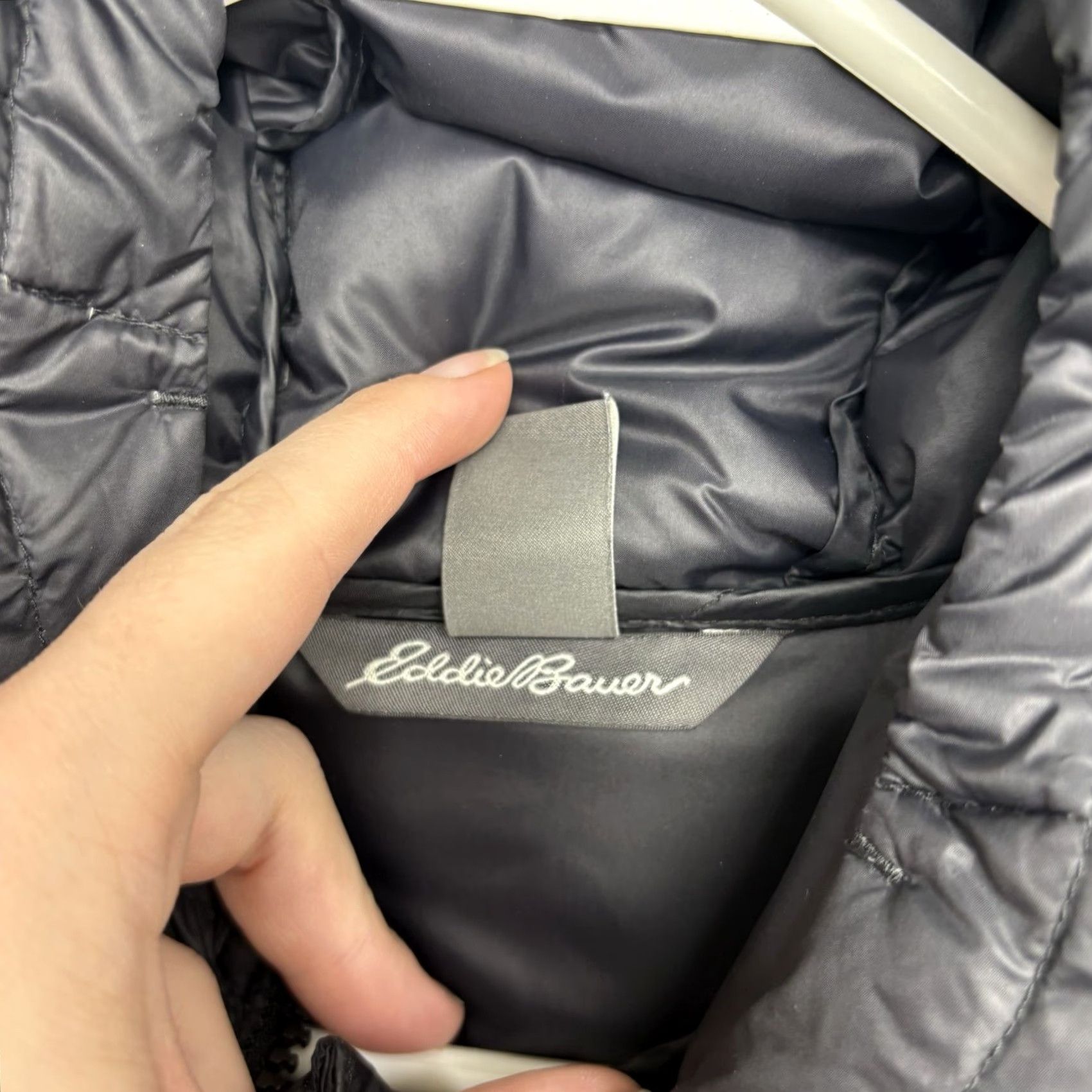 Eddie Bauer Eddie Bauer Luna Peak Down Parka Jacket Women XL Hooded Puffer 550 Fill Outdoor Jacket Black Parka Womens XL Down Hooded Size XL / US 12-14 / IT 48-50 - 3 Thumbnail