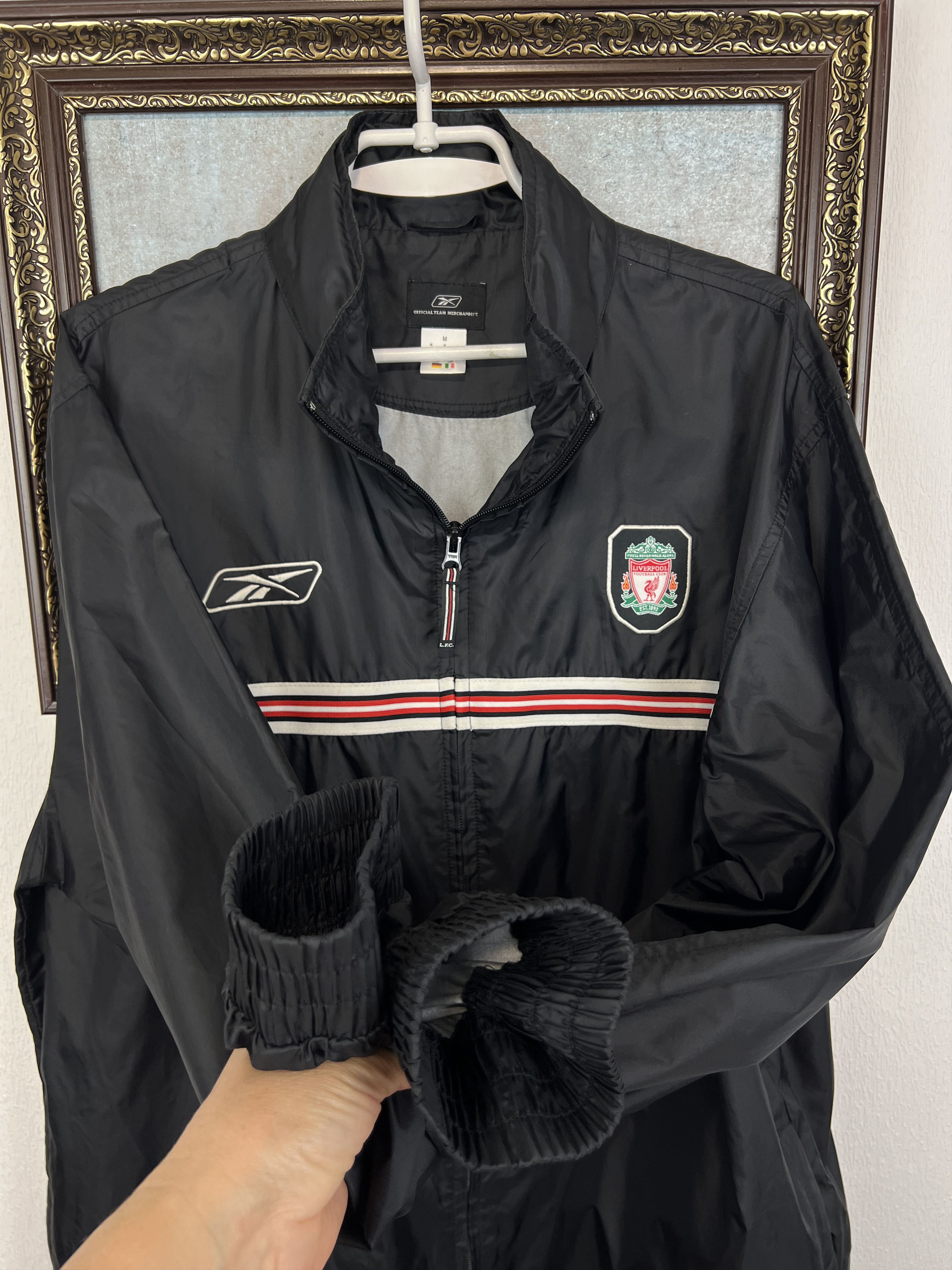 Reebok Liverpool Football Train Jacket Windbreaker Track Top Size US M / EU 48-50 / 2 - 6 Thumbnail