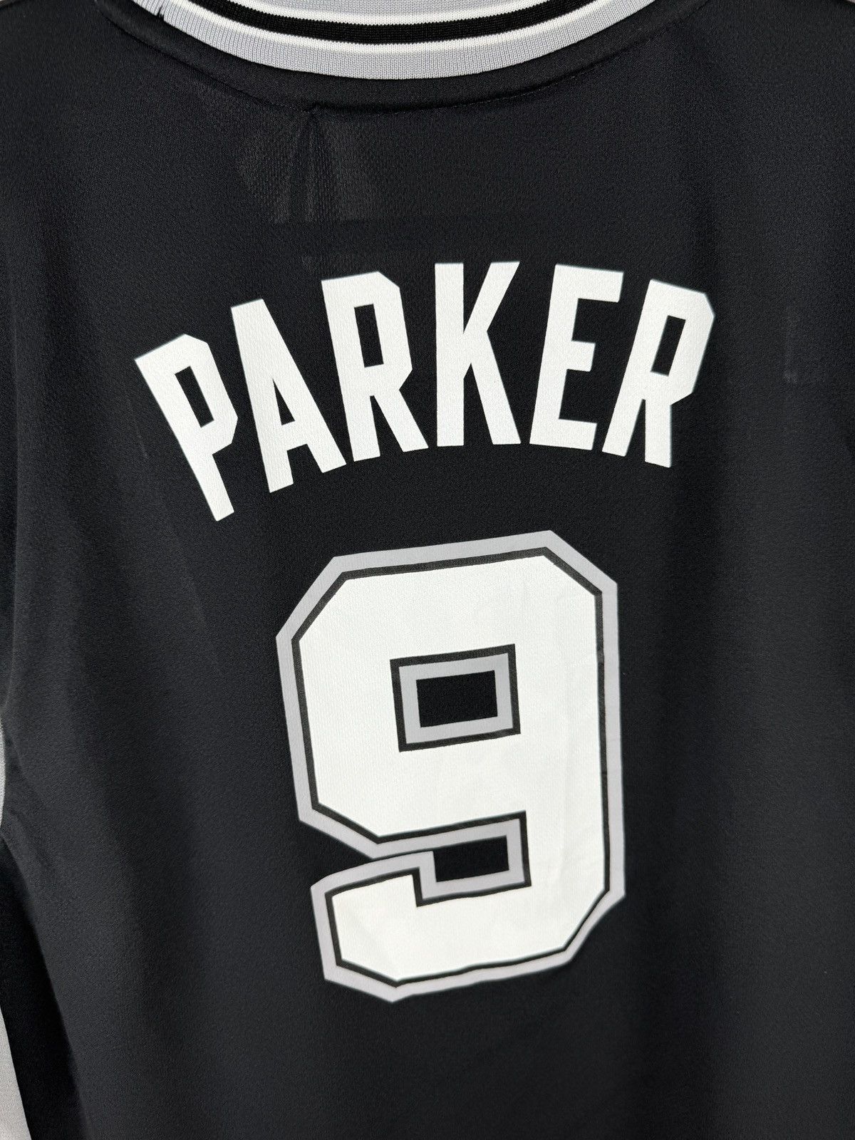 Adidas × NBA TONY PARKER #9 SAN ANTONIO SPURS ADIDAS NBA MENS JERSEY Size US M / EU 48-50 / 2 - 11 Thumbnail