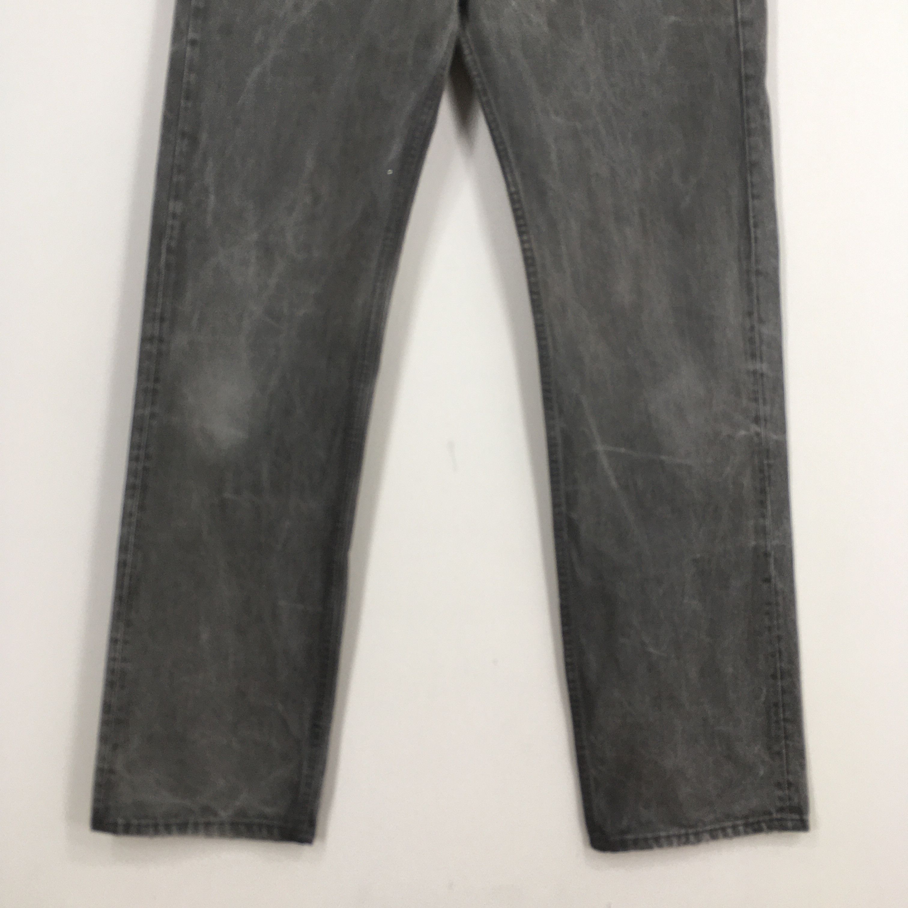 Levi's Size 29x28.5 Vintage 90s Levi's 501 Black Jeans S1051 Size US 29 - 4 Thumbnail