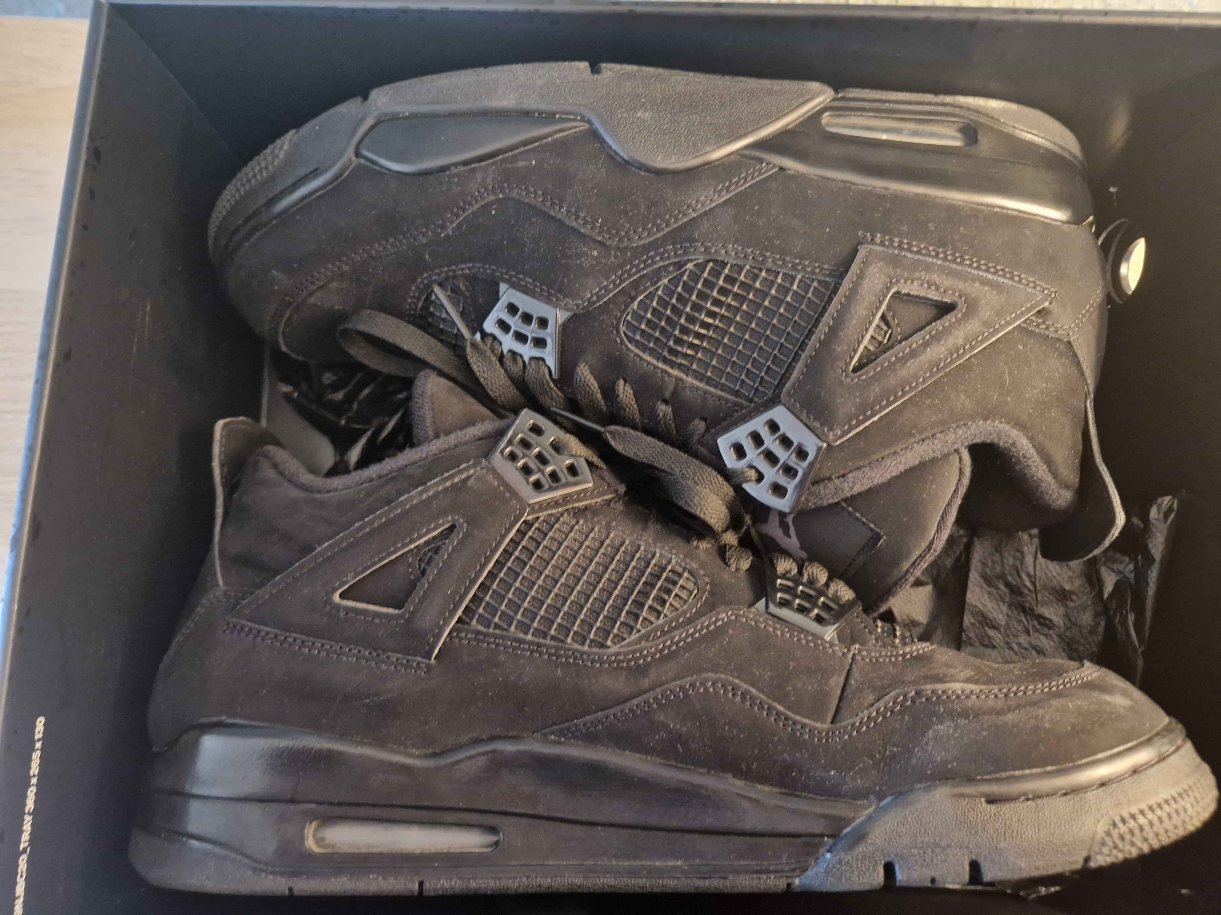Jordan Brand Jordan 4 Black Cat *2020* Size US 13 / EU 46 - 3 Thumbnail