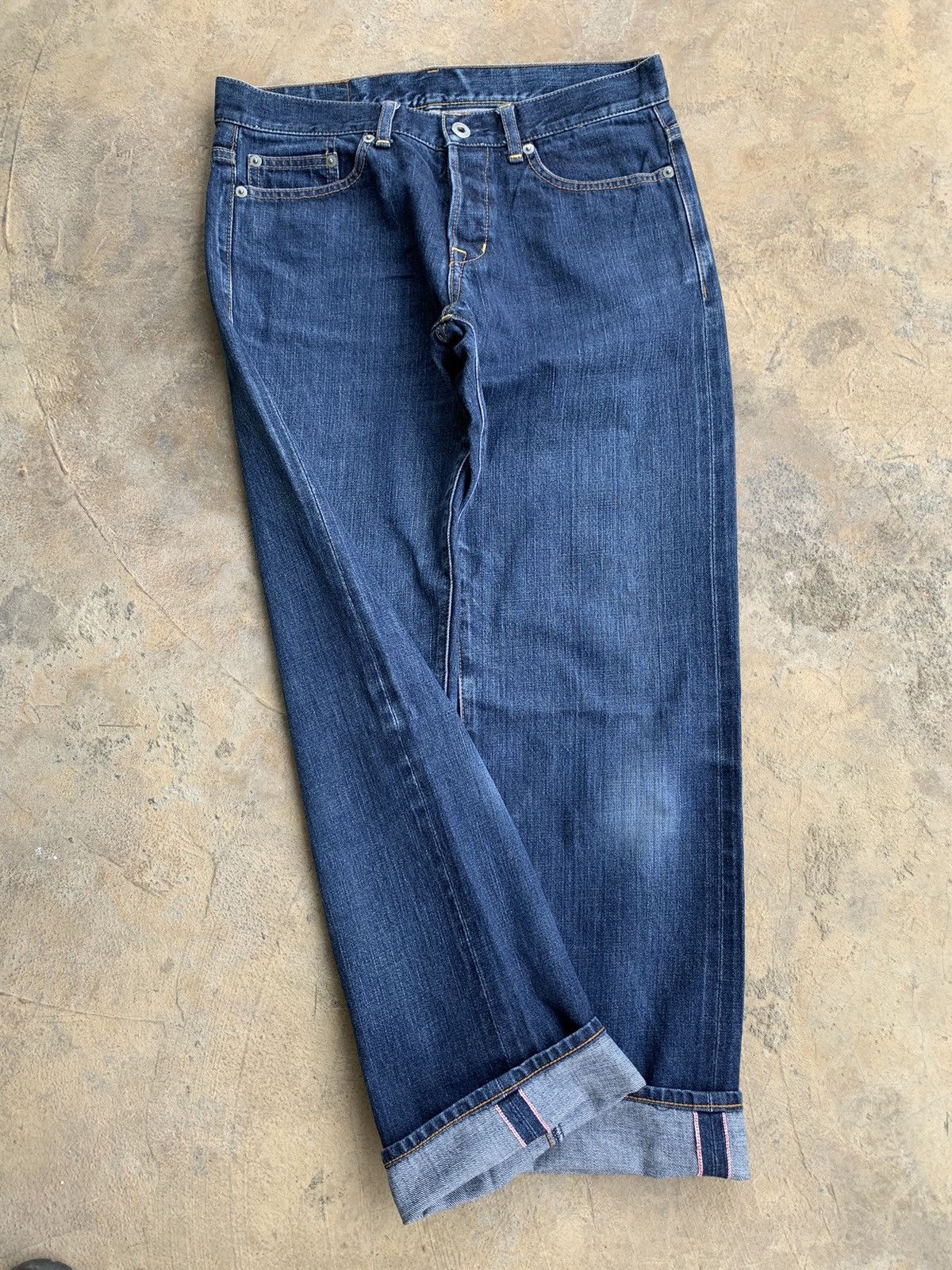 Japanese Brand Nimes De Bleu Selvedge denim Size US 29 - 3 Thumbnail