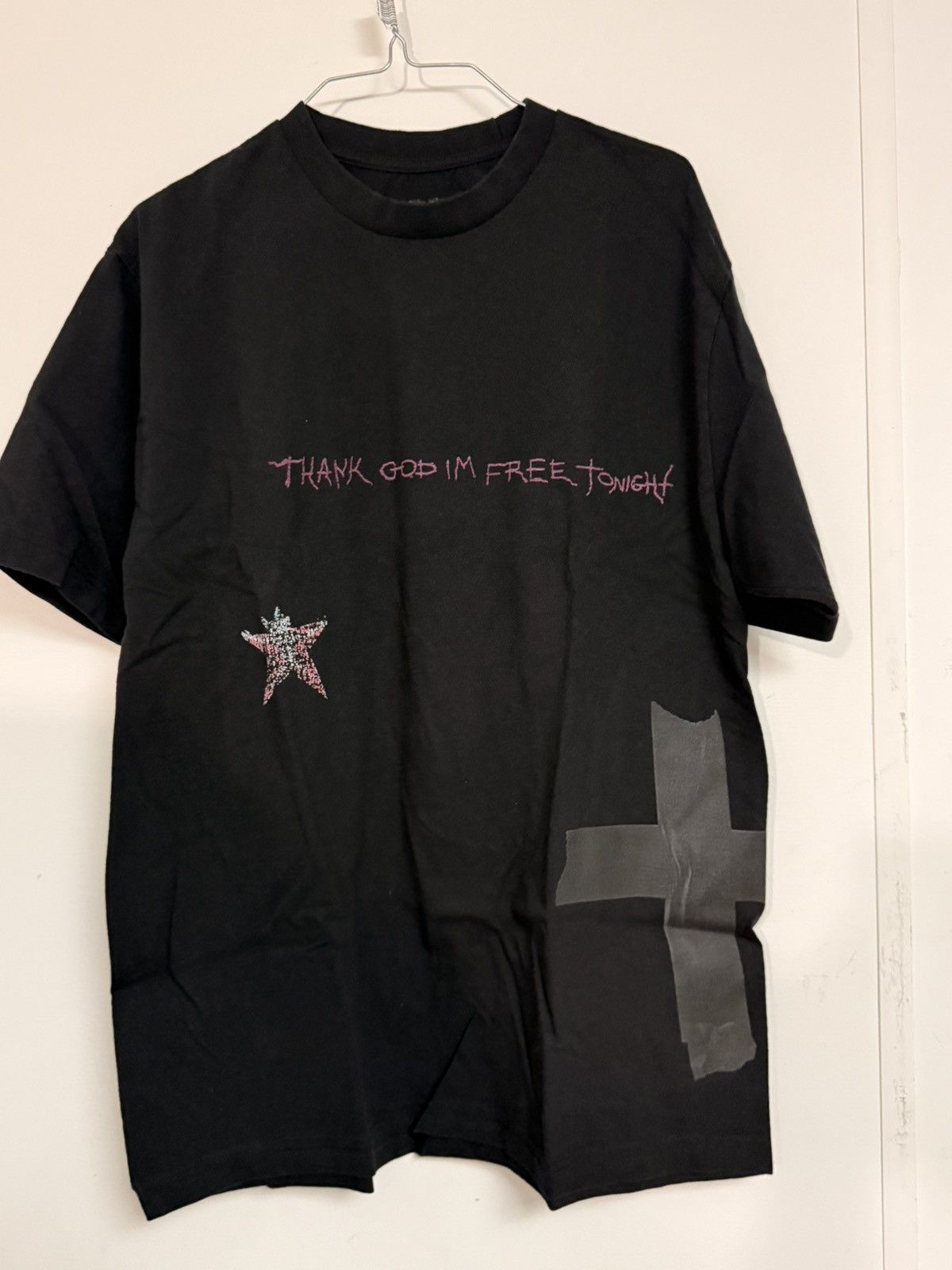 Travis Scott Metlife stadium Travis Scott “Thank God Im Free Tonight” L Size US XL / EU 56 / 4 - 1 Thumbnail