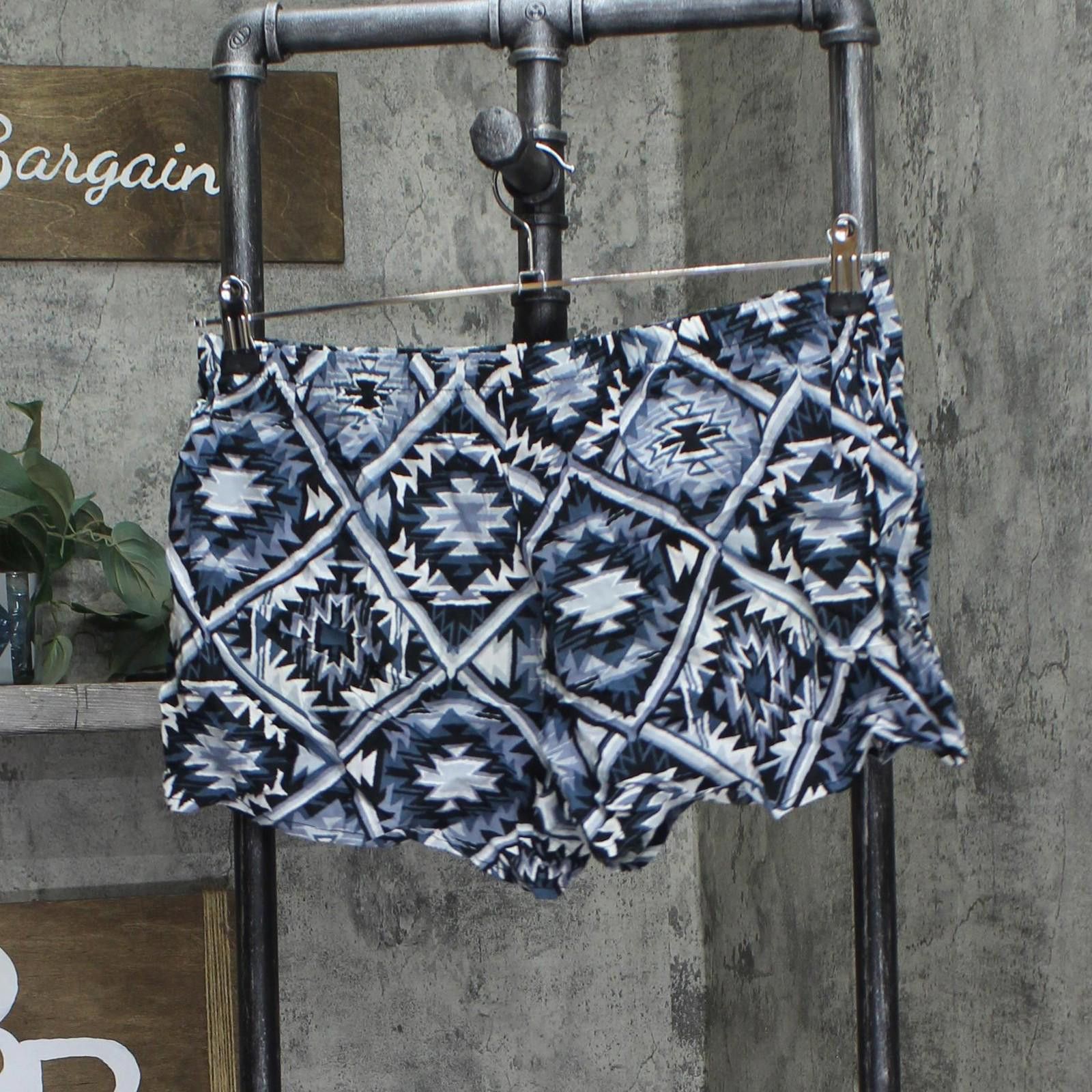 Other Nwt Stoosh Juniors Printed Soft Shorts Black Multi L Size 36" / US 14 / IT 50 - 2 Thumbnail