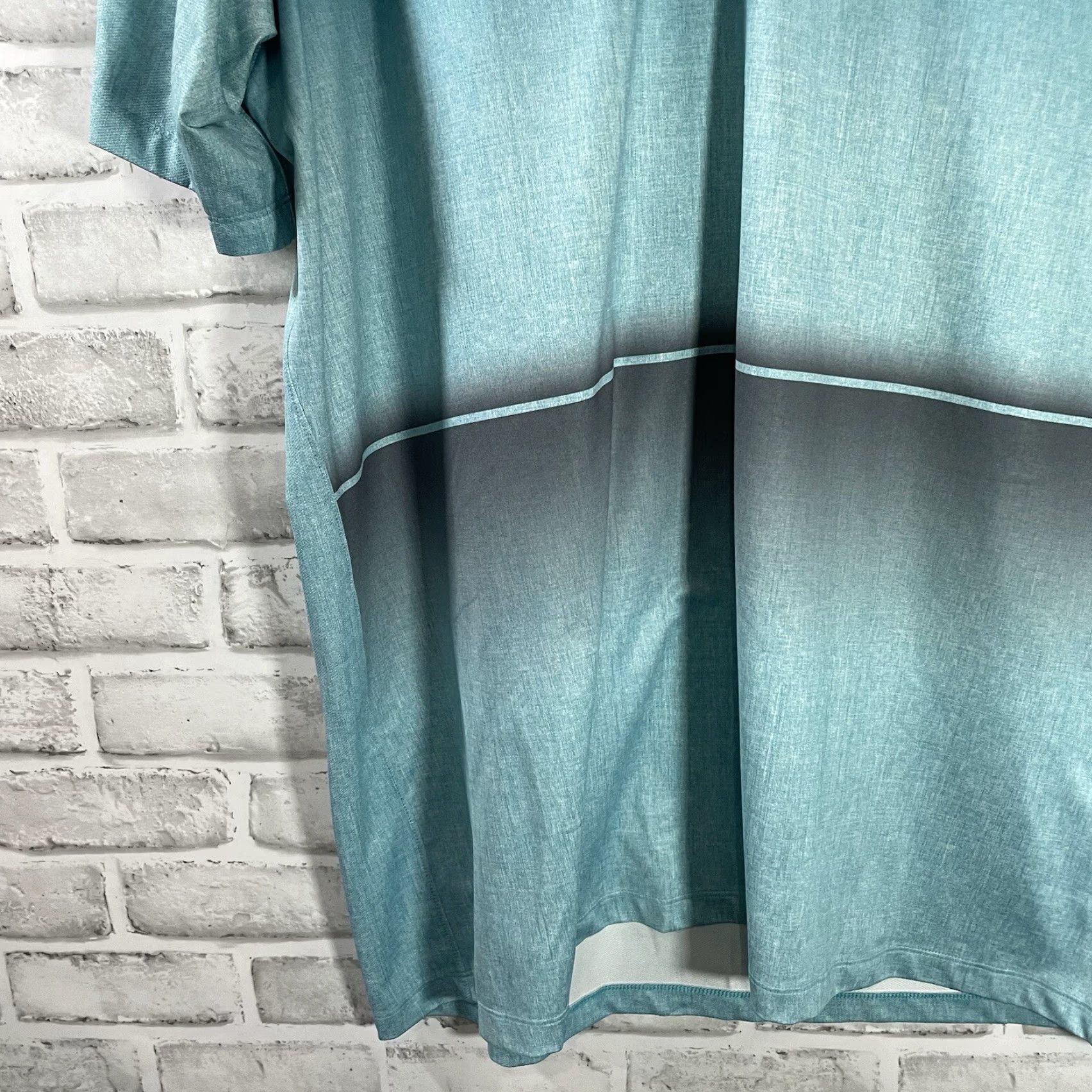 Nike Nike Golf Polo Shirt Blue Athletic Standard Fit Mens XL Size US XL / EU 56 / 4 - 3 Thumbnail