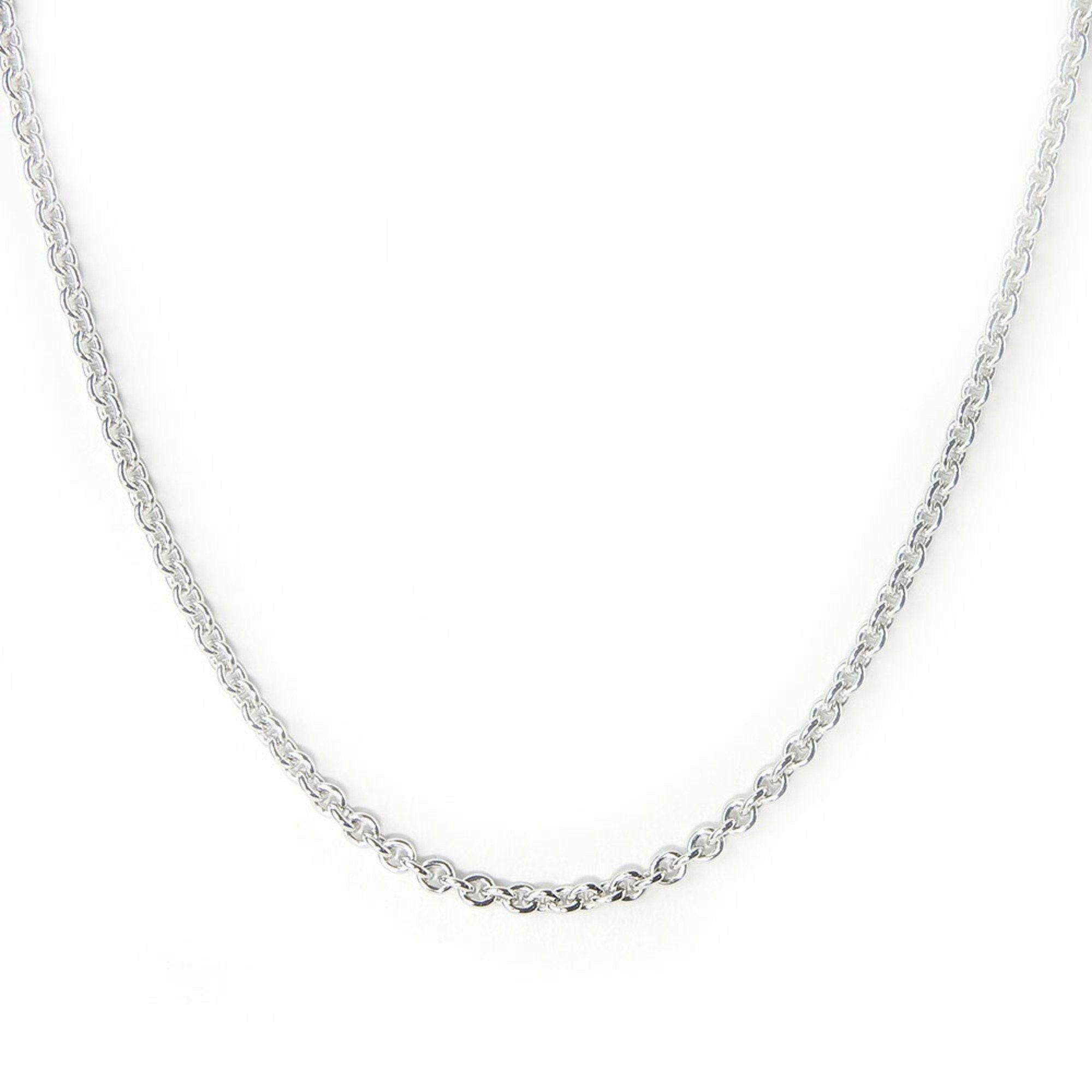 image of Cartier Necklace Forsa K18Wg Approx. 8.8G White Gold Women's in Silver