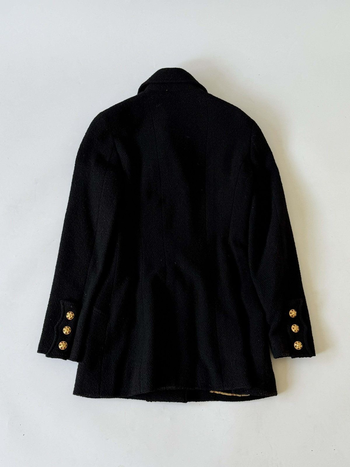 Chanel Chanel Black Double-Breasted CocoMark Gripoix Buttons Jacket Size XS / US 0-2 / IT 36-38 - 2 Thumbnail
