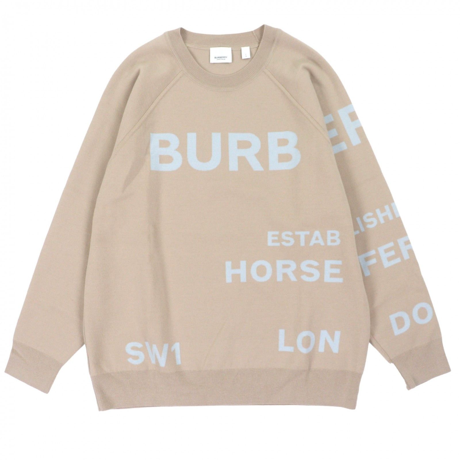 Burberry Burberry Burberry Merino Wool Sweater Textile Tops DUTY FREE for USA Size ONE SIZE - 1 Thumbnail