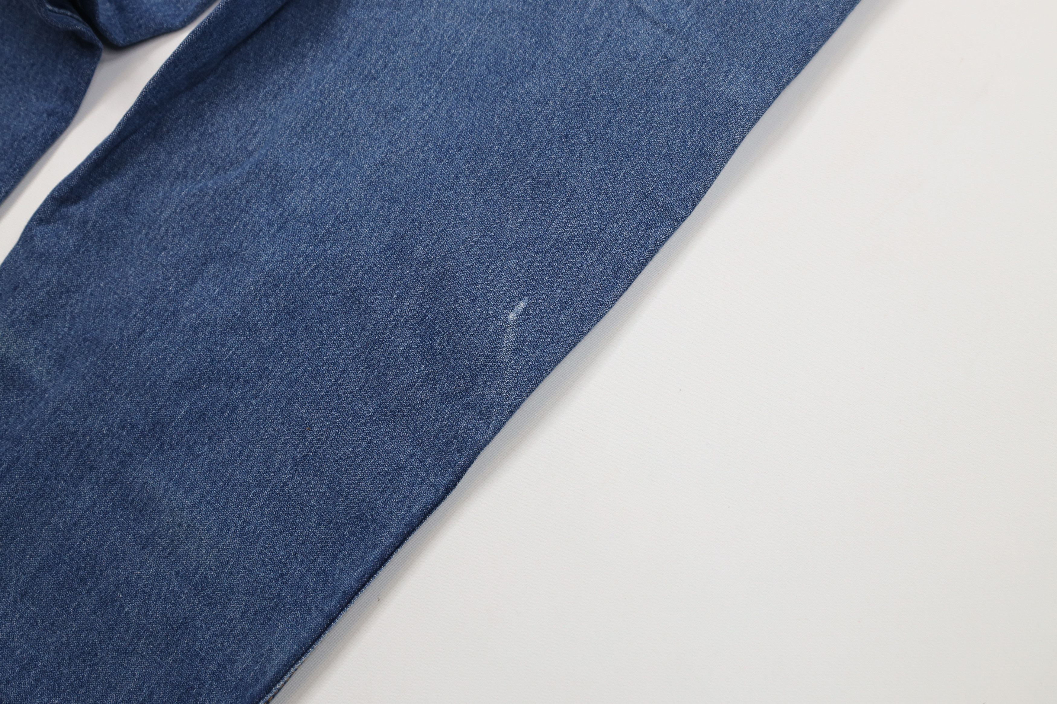 Vintage Vintage 70s 80s Streetwear Straight Leg Denim Jeans Blue Size 28" / US 6 / IT 42 - 12 Thumbnail