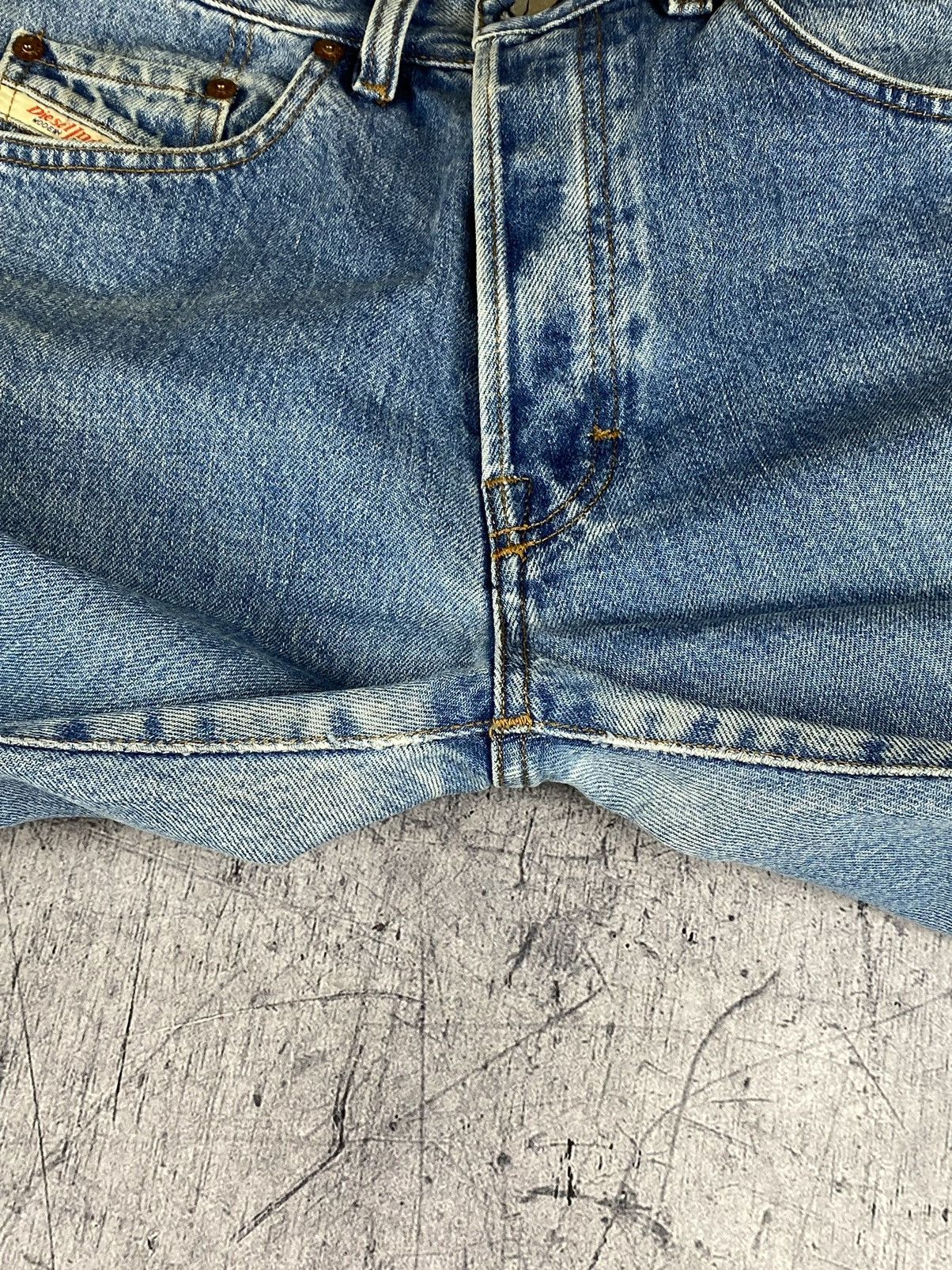 Diesel × Jean × Vintage Vintage Diesel Designer y2k baby blue Jeans Size 29 Size US 29 - 13 Thumbnail