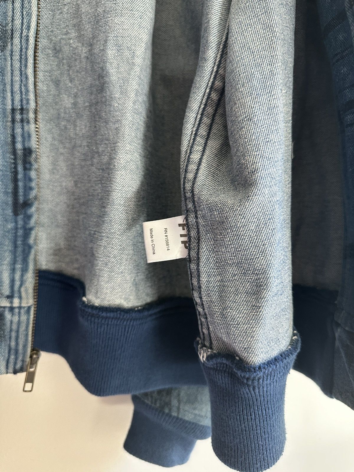 Fuck The Population FTP PSYCHO DENIM JACKET BLUE DENIM LARGE Size US L / EU 52-54 / 3 - 5 Thumbnail