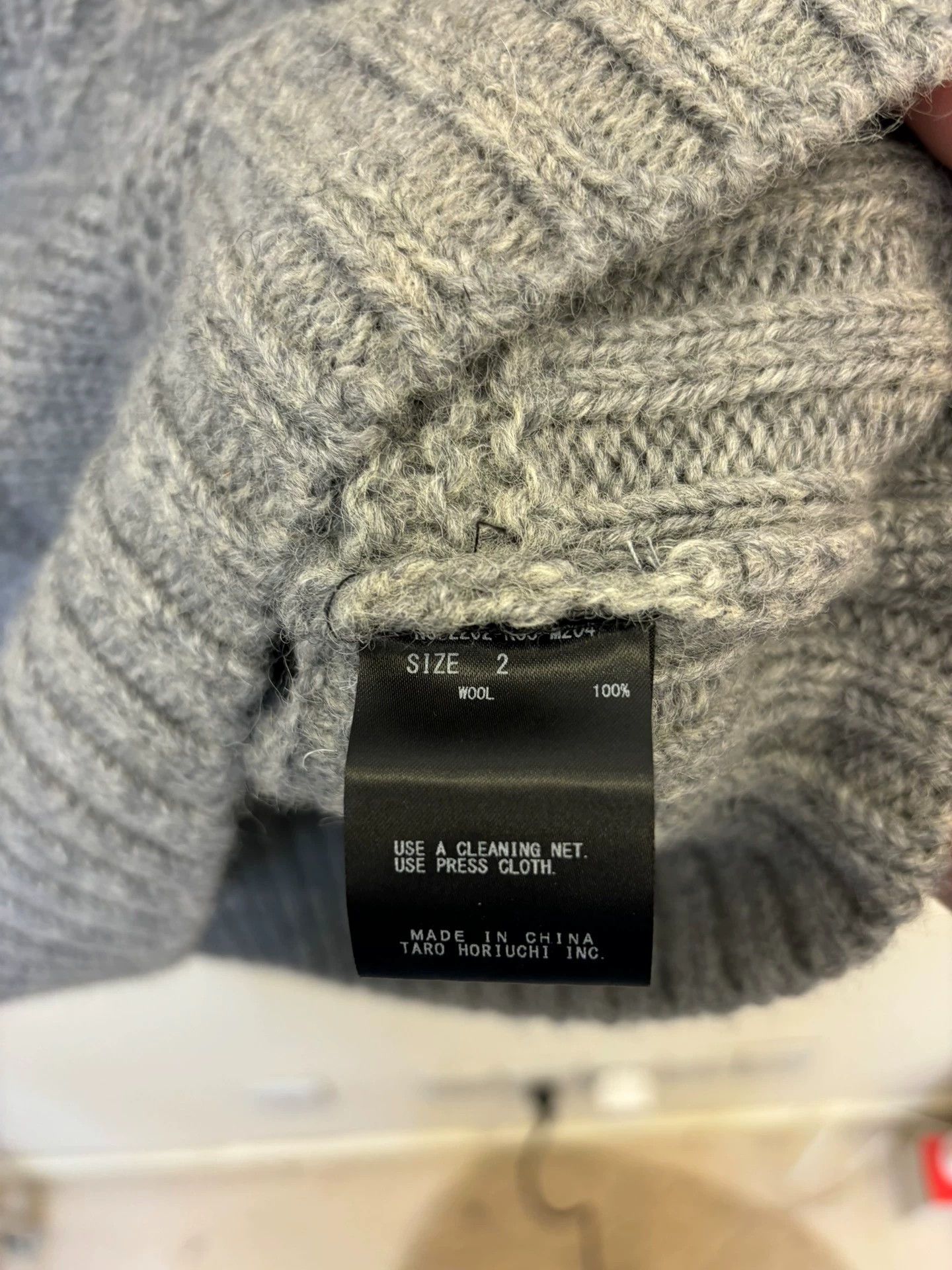 Other th products Oversized Wool Vest Jacquard 99% New Size 2 Size US M / EU 48-50 / 2 - 8 Thumbnail