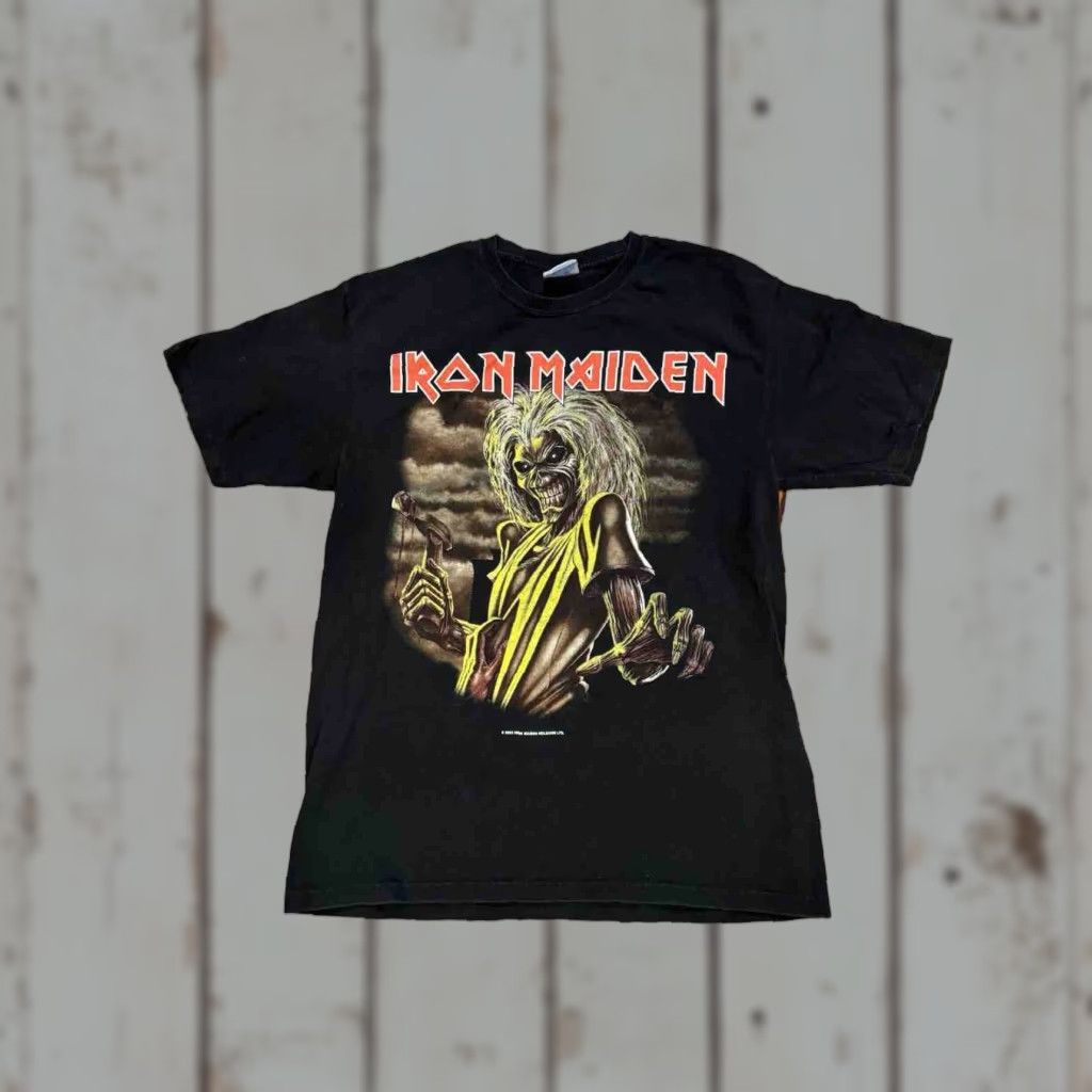 Vintage VINTAGE Iron Maiden KILLERS T-Shirt Men's M Black Band Tour 2000s Y2K Concert Rock Size US M / EU 48-50 / 2 - 1 Thumbnail