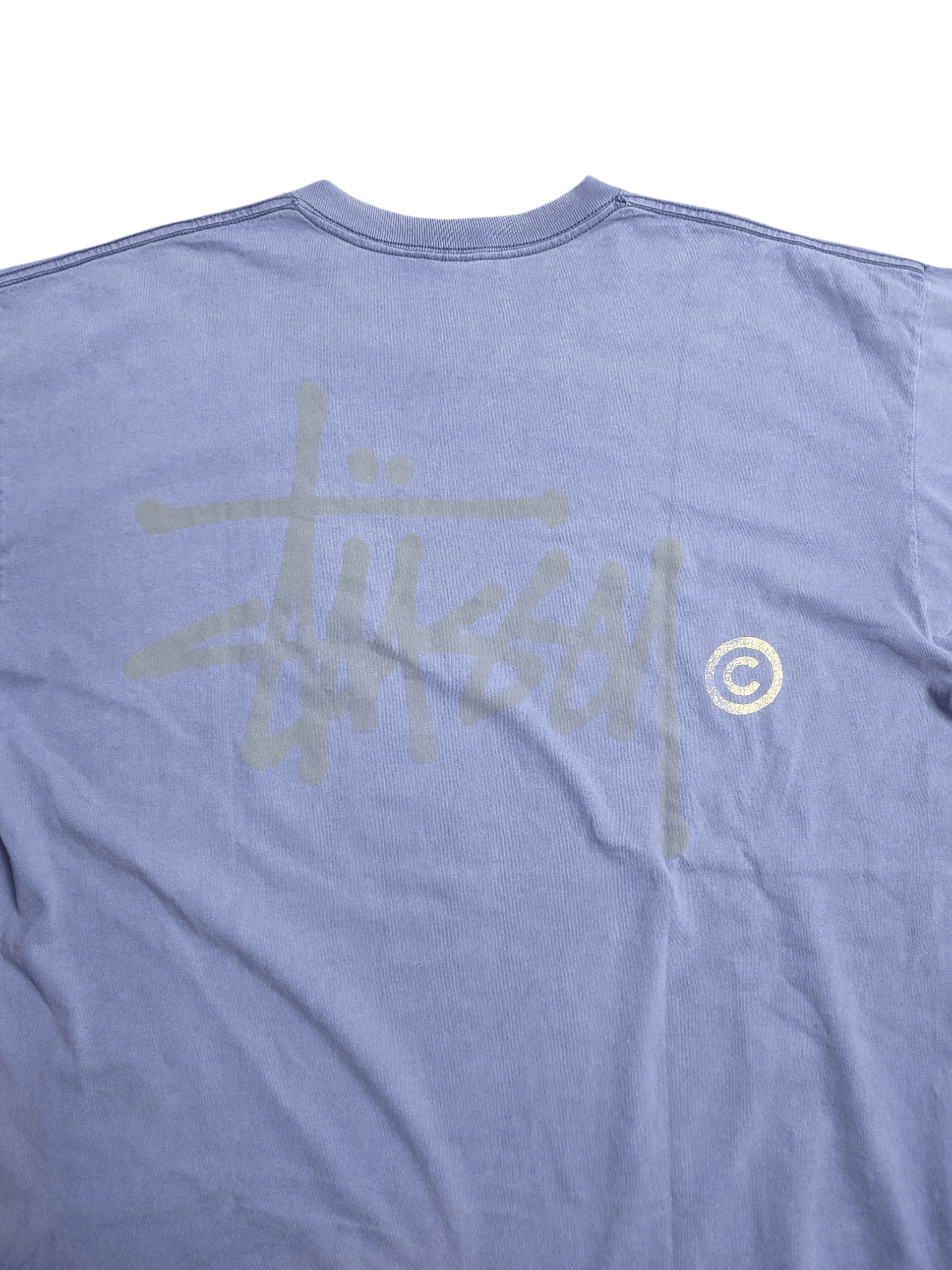 Stussy [DELETED] Stussy Signature Basic 1990s Vintage Tshirts Size US XXL / EU 58 / 5 - 5 Thumbnail