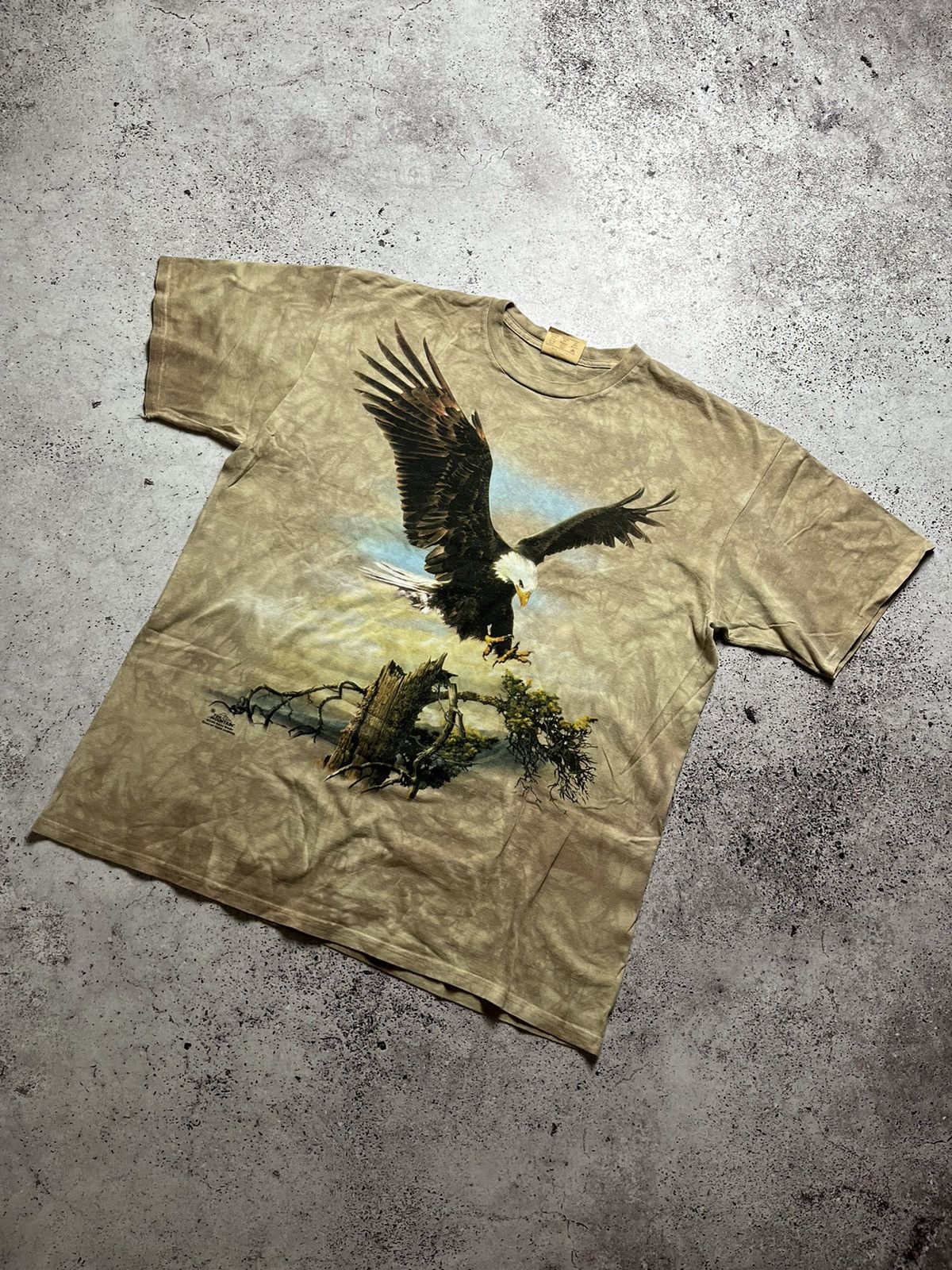 The Mountain × Vintage Vintage The Mountain Y2K 2000’s Western Eagle Graphic Shirt Size US XL / EU 56 / 4 - 9 Thumbnail