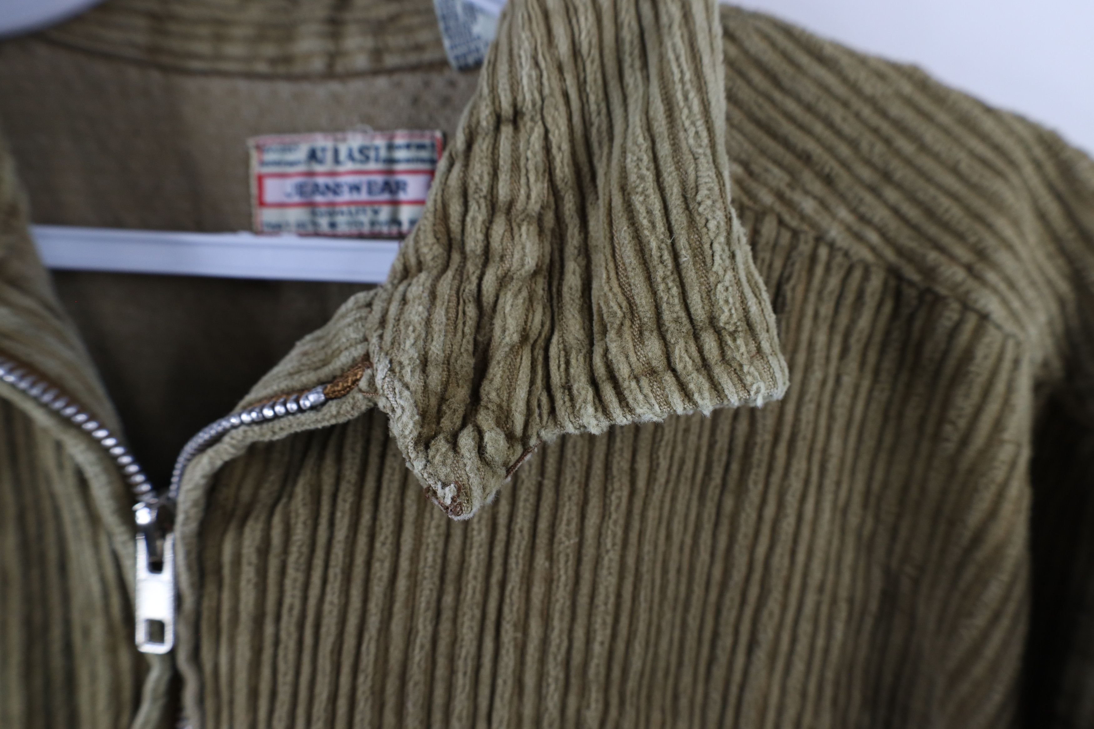 Vintage Vintage 90s Y2K Streetwear Full Zip Corduroy Shirt Jacket Size M / US 6-8 / IT 42-44 - 8 Thumbnail