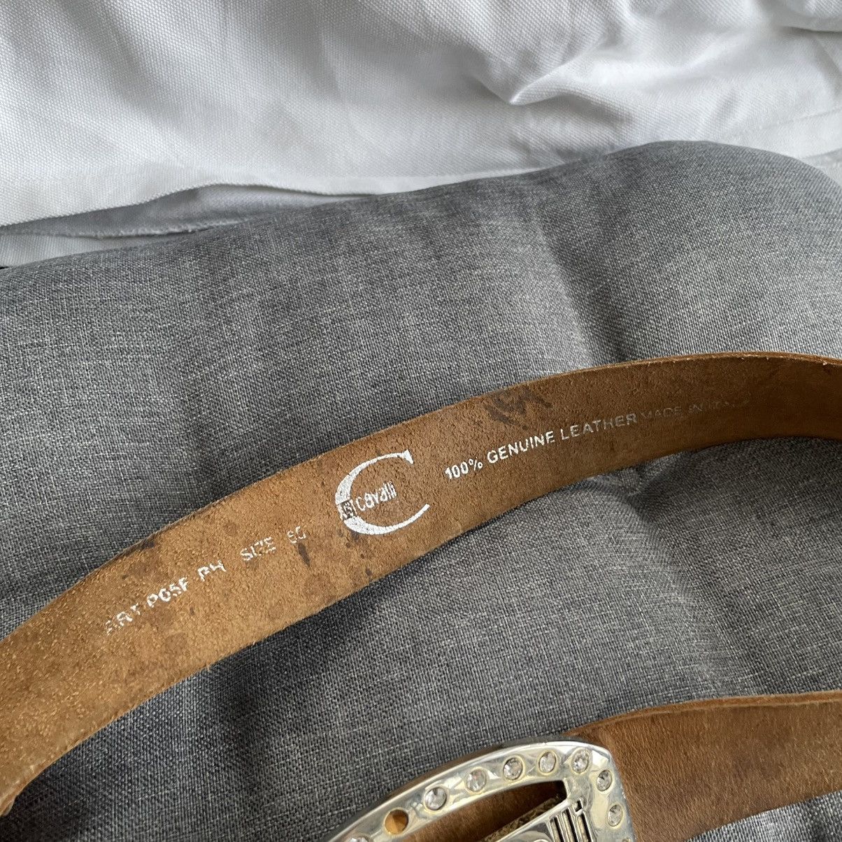 Just Cavalli Vintage 00’s Just Cavalli Avantgarde Leather Belt Size ONE SIZE - 6 Thumbnail
