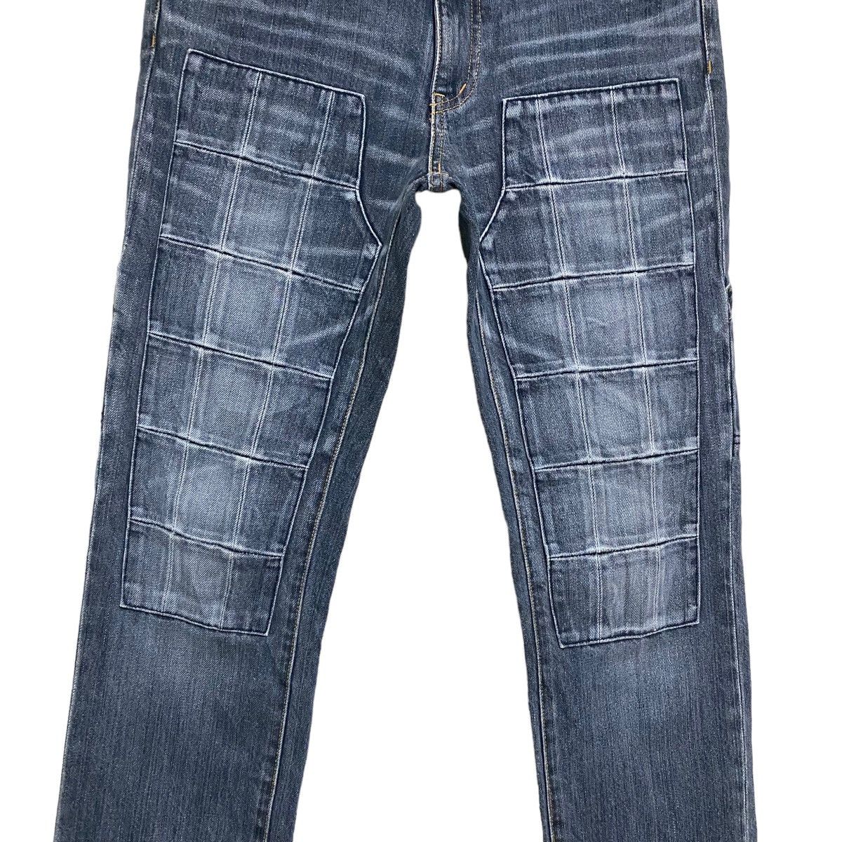 Hysteric Glamour OZONE ROCKS Denim Double Knee Carpenter Pants Size US 31 - 6 Thumbnail