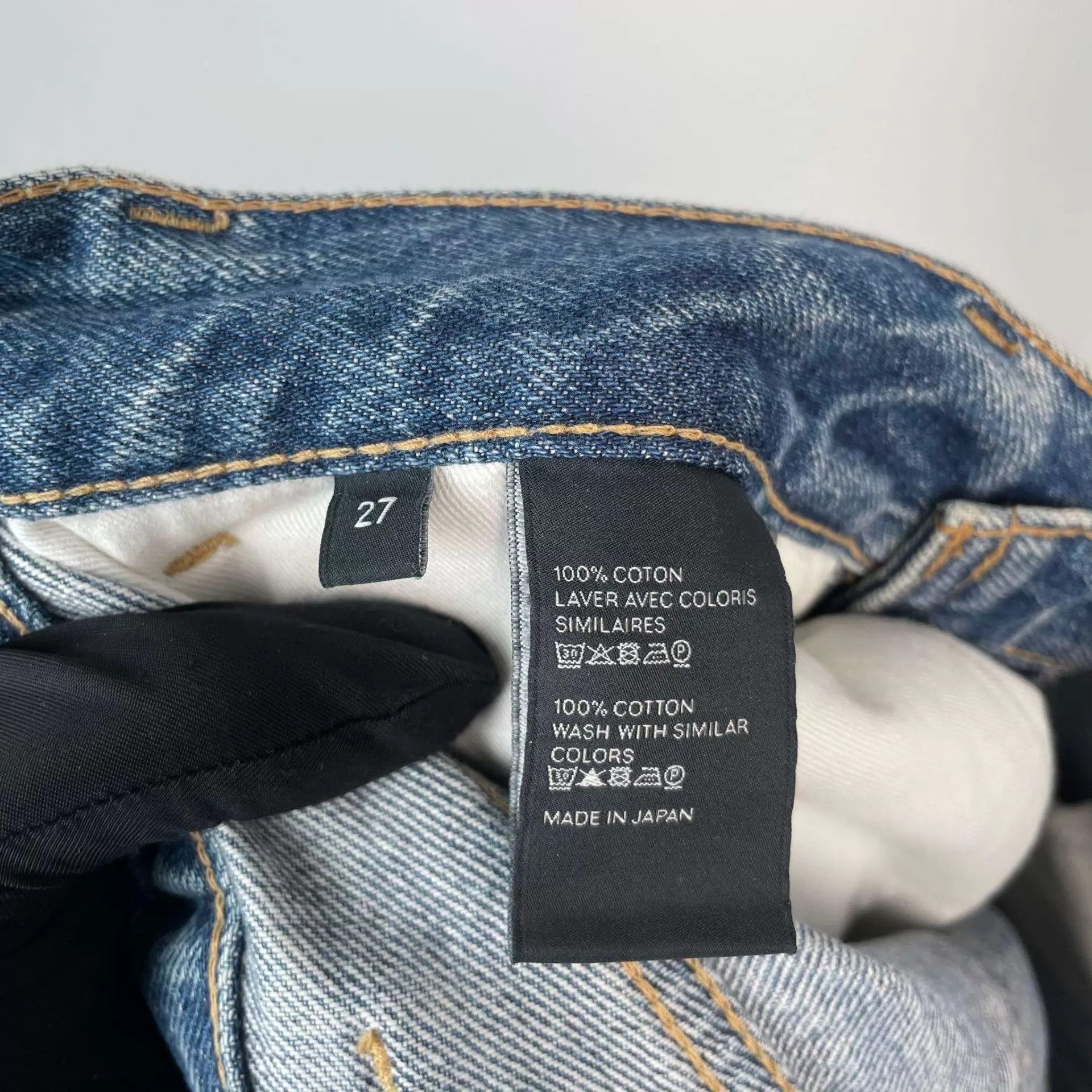 Celine Celine 95 New Jeans Women's 27 Size 27" / US 4 / IT 40 - 5 Thumbnail