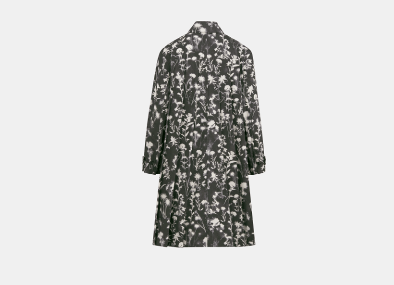 o1w1db11225 421M53 Trench Coat in Black