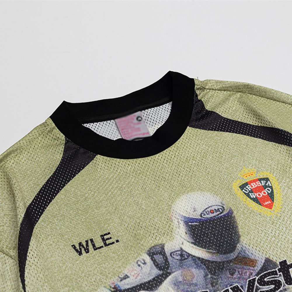 Japanese Brand × Vintage Men's breathable casual motorcycle character print T-shirt Size US M / EU 48-50 / 2 - 3 Thumbnail