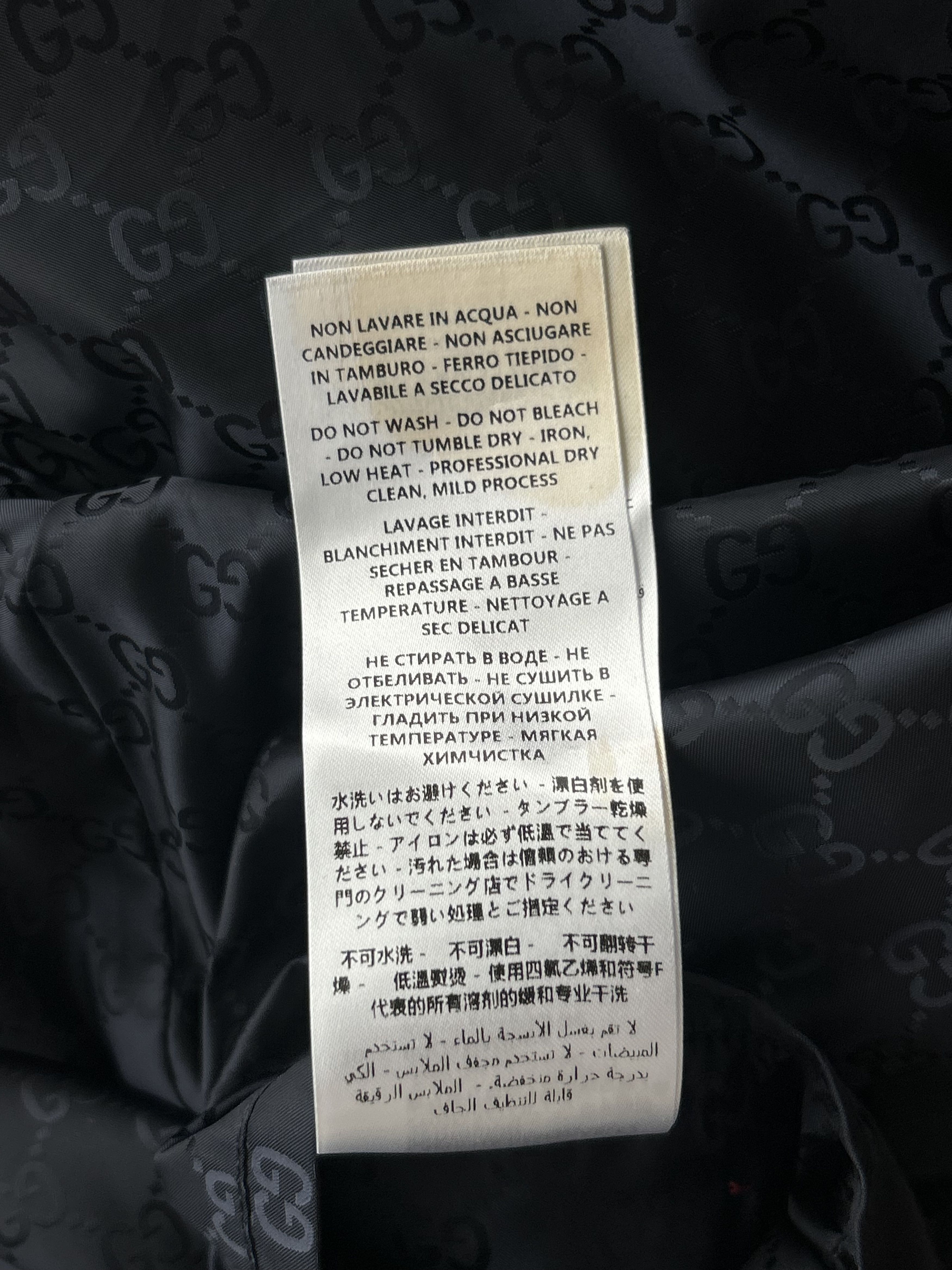 Gucci Gucci Navy GG Monogram Windbreaker Size US XXL / EU 58 / 5 - 6 Thumbnail