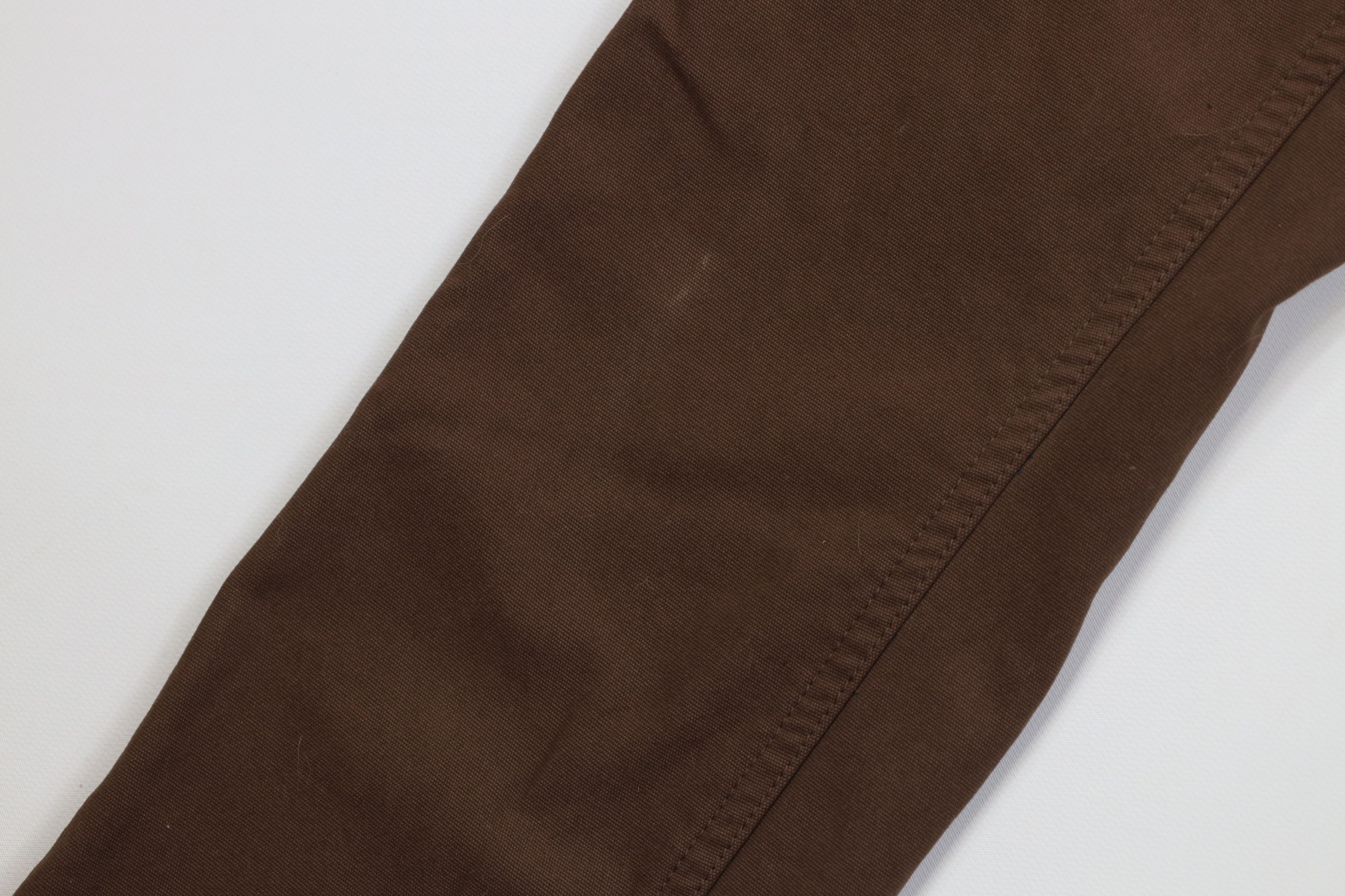 Vintage Jetty Mariner Flannel Lined Skinny Leg Canvas Pants Brown Size US 30 / EU 46 - 6 Thumbnail