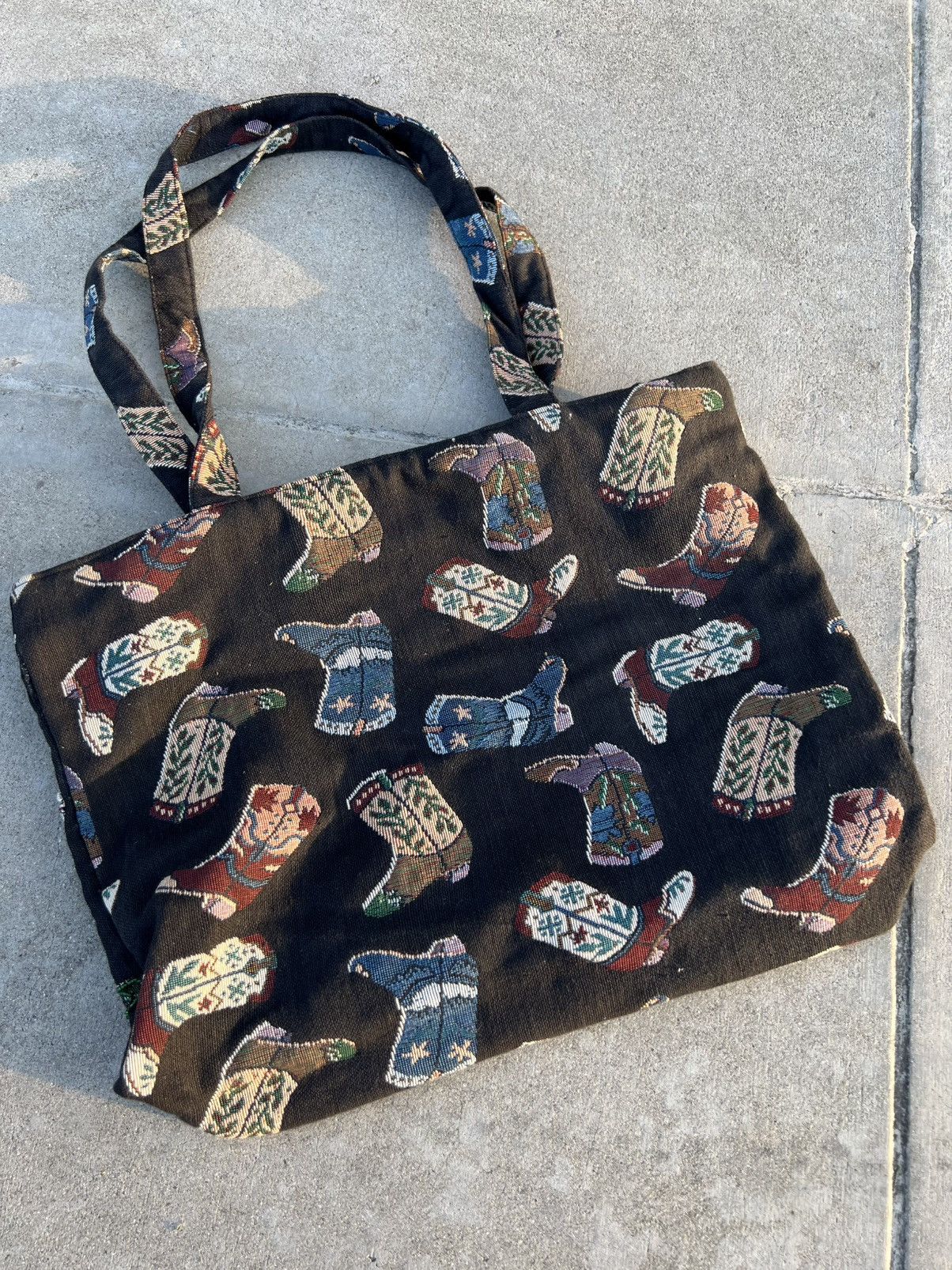 Vintage 90’s 2000’s Y2K VTG Vintage Cowboy Boot Western Retro Bag Size ONE SIZE - 5 Thumbnail
