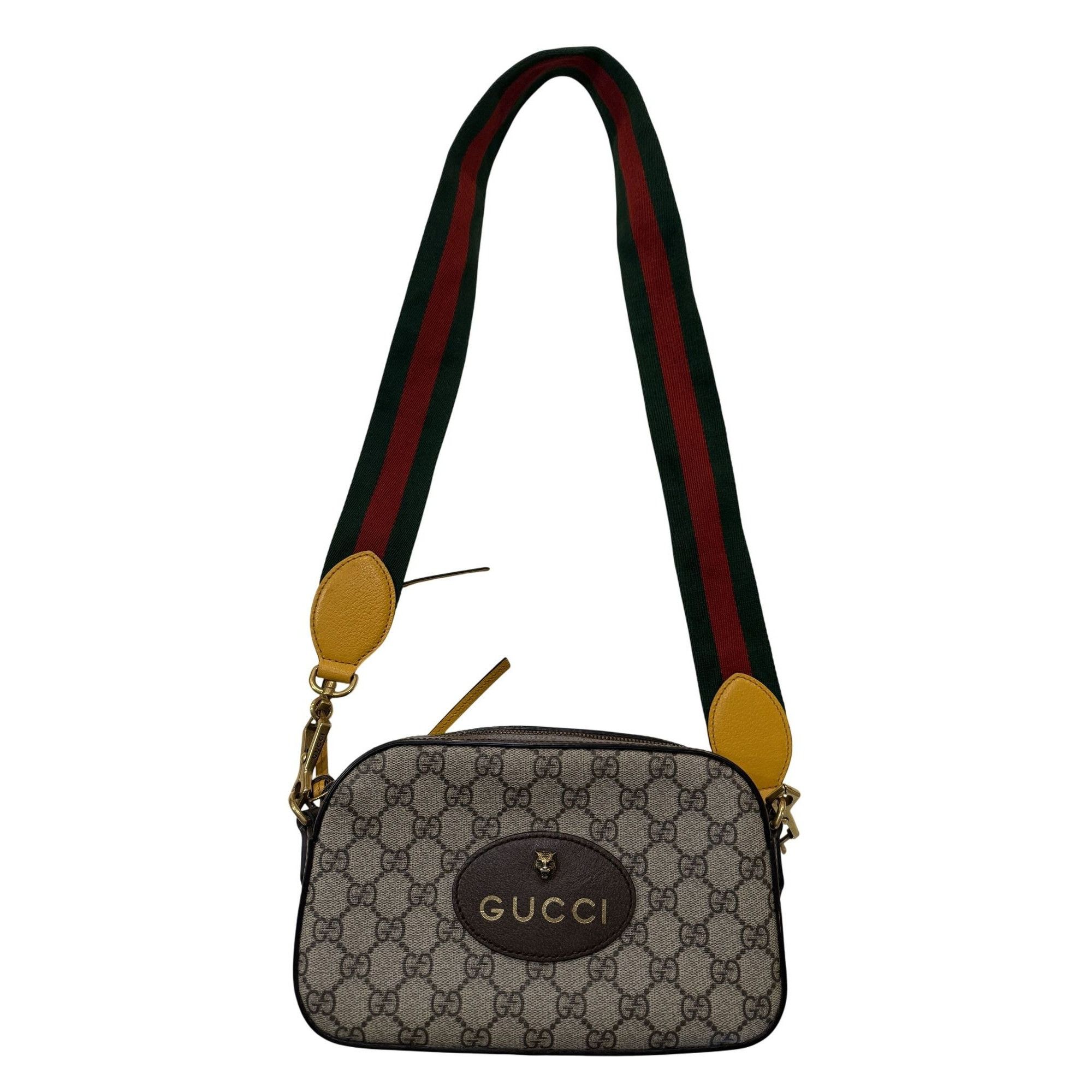 Gucci Gucci Neo Vintage Ophidia GG Supreme Canvas Crossbody Bag Wi Size ONE SIZE - 1 Thumbnail