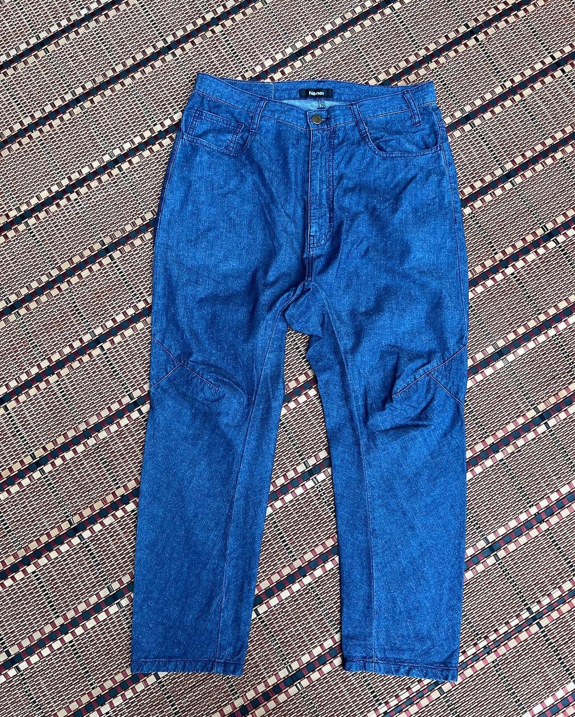 Issey Miyake × Ne-Net Ne-net Issey Miyake Crop Denim Pants Size US 32 / EU 48 - 1 Thumbnail