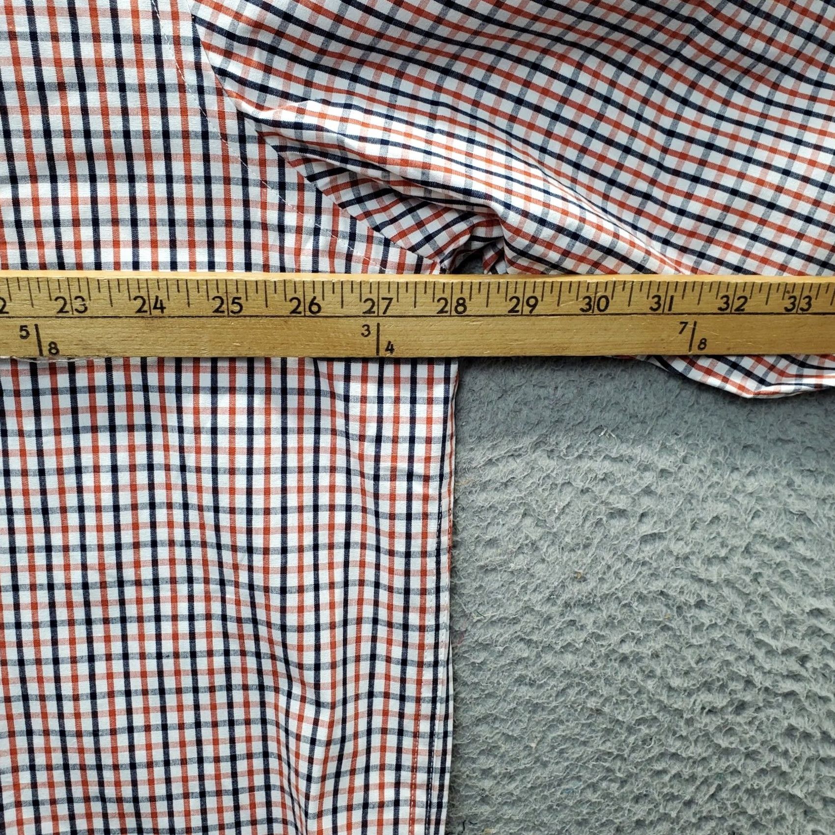 Izod IZOD Mens XXL Multicolor Check Long Sleeve Shirt Button-Down Size US XXL / EU 58 / 5 - 4 Thumbnail