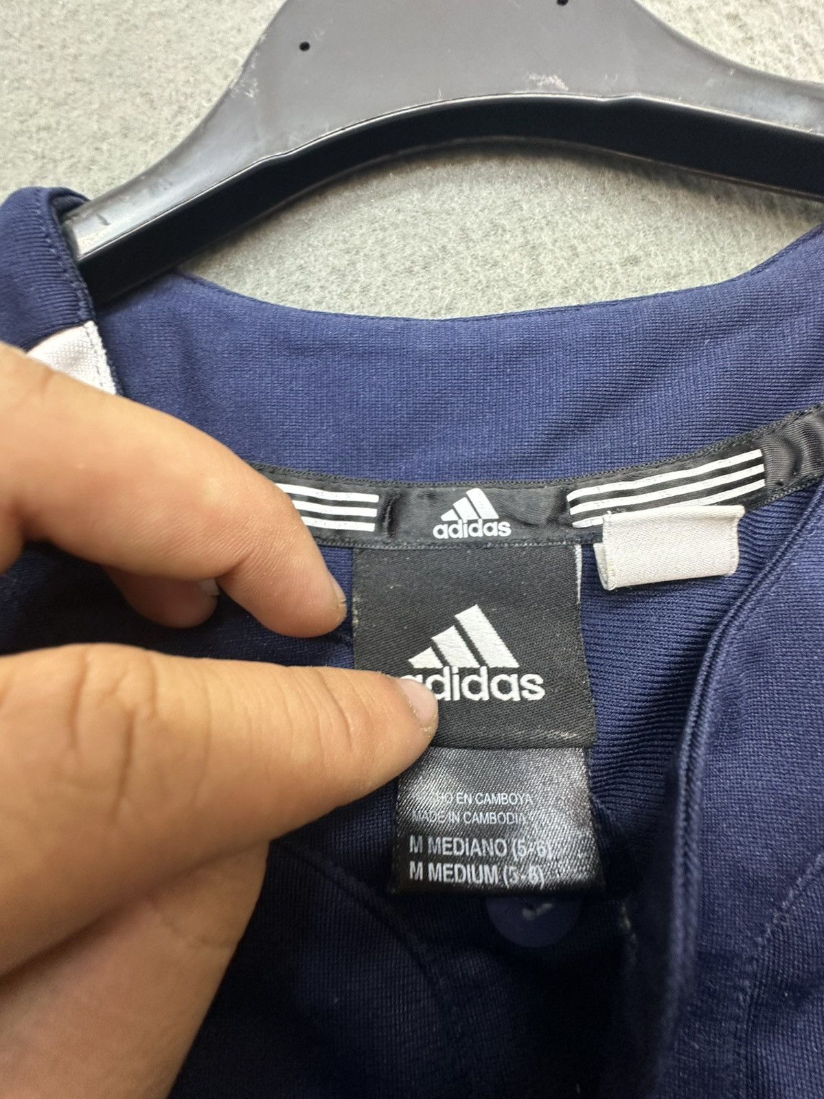 Adidas Adidas Yankees jersey Jeter #2 button-up M very good Size US M / EU 48-50 / 2 - 3 Thumbnail