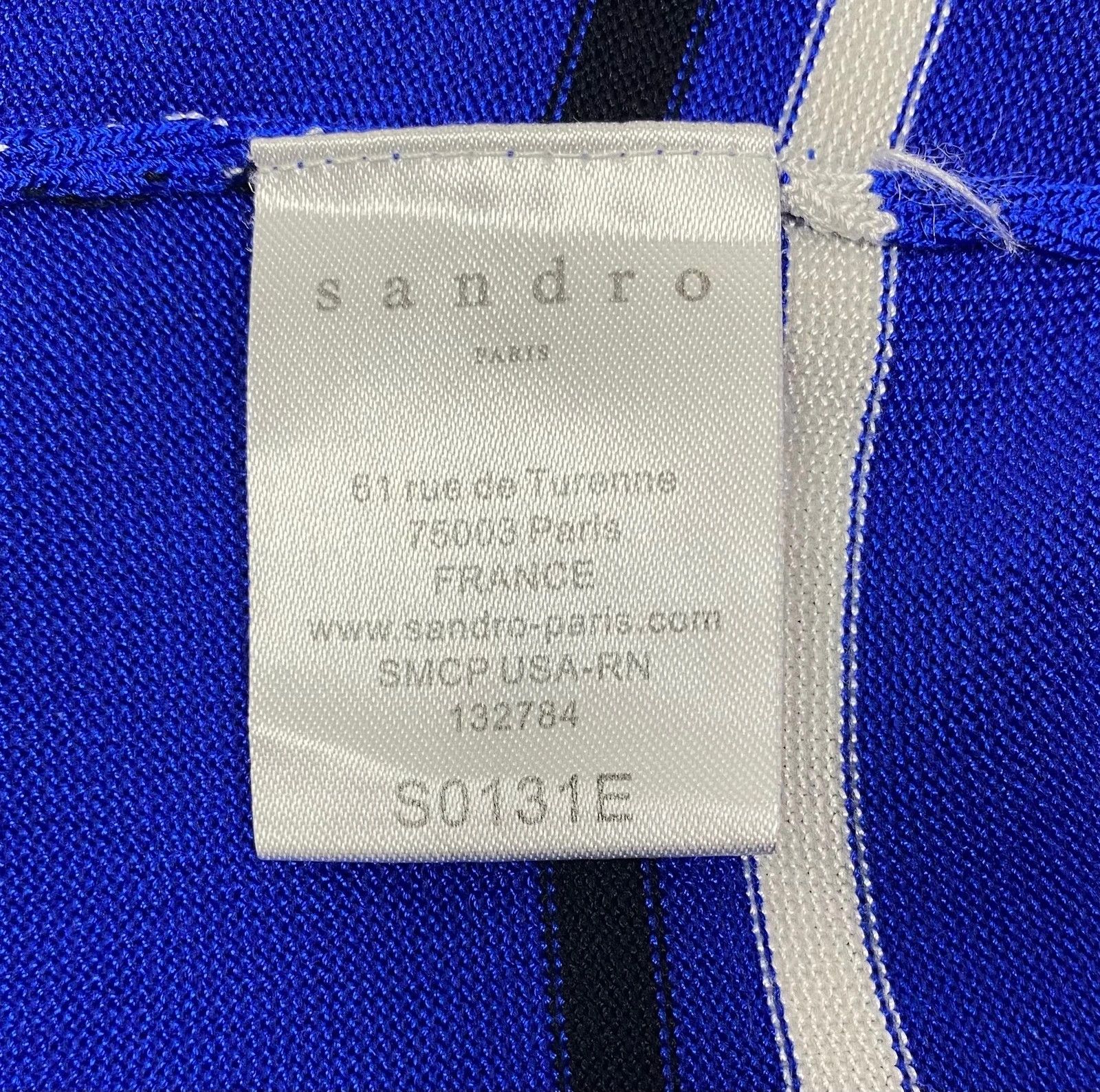 Sandro Sandro Knitted Jumper Viscose Striped size 3 Size M / US 6-8 / IT 42-44 - 9 Thumbnail