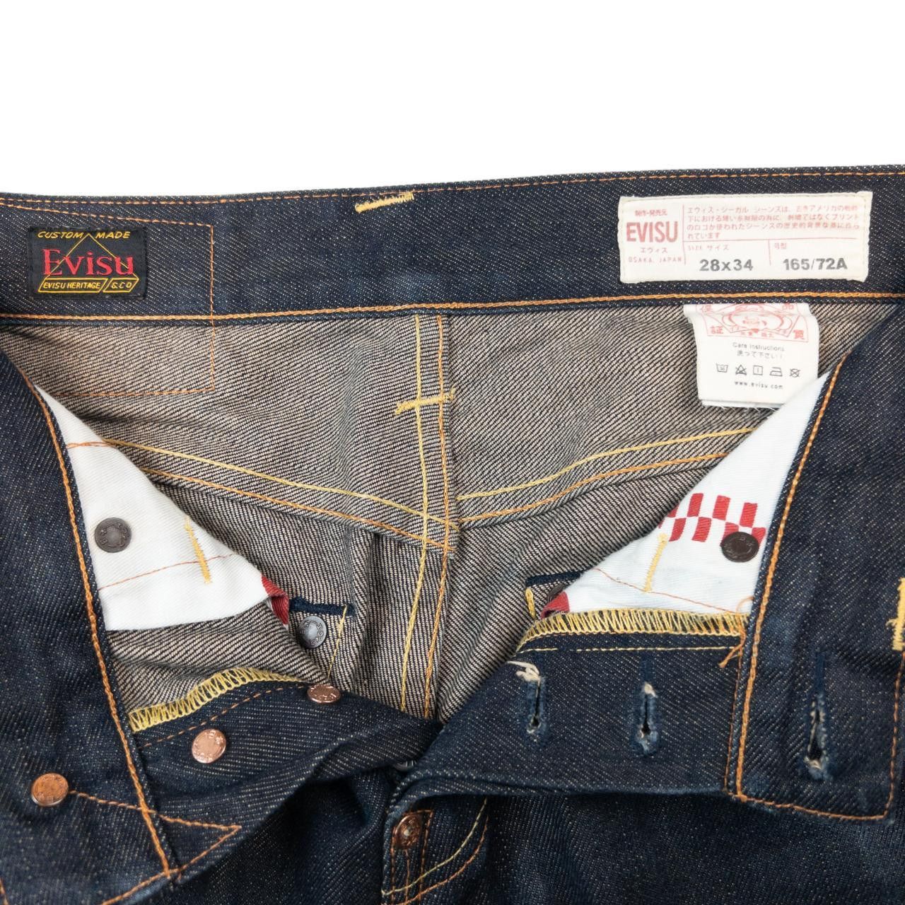 Evisu Vintage Evisu Double Gull Japanese Denim Jeans Size W28 Size US 28 / EU 44 - 5 Thumbnail
