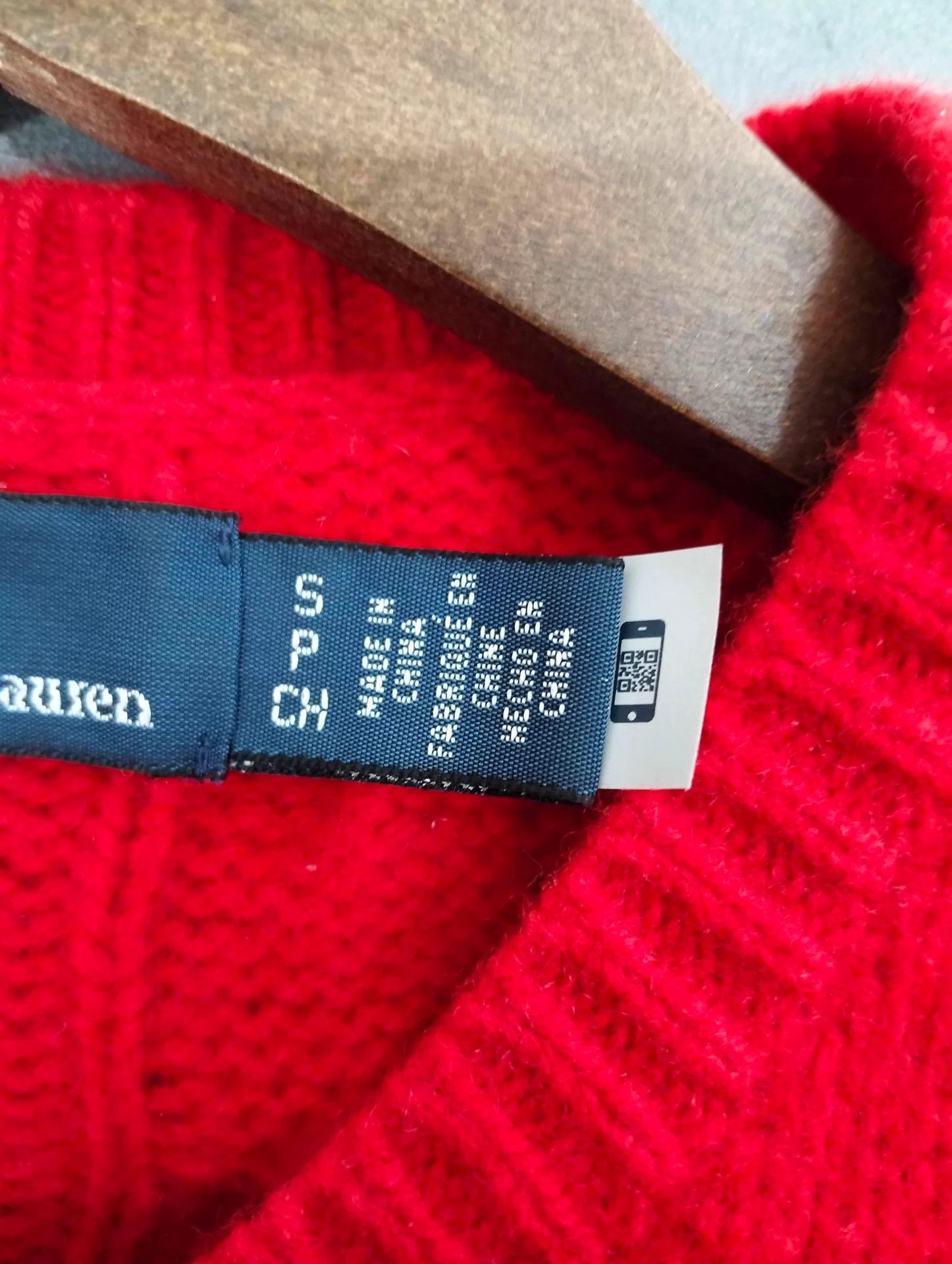 Polo Ralph Lauren Ralph Lauren Cashmere Red Cardigan S Size S / US 4 / IT 40 - 6 Thumbnail
