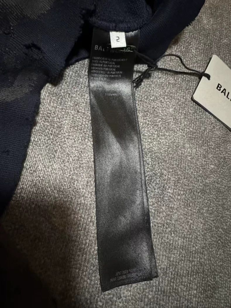 Balenciaga Balenciaga Mud-dyed horse hoodie Size US S / EU 44-46 / 1 - 3 Thumbnail