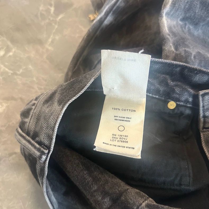 Fear of God Fear of God Black water corrugated jeans Size US 29 - 8 Thumbnail