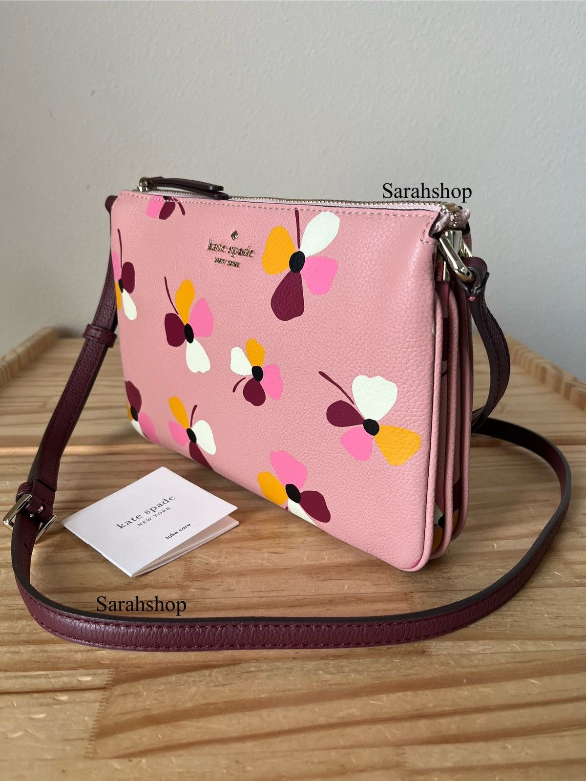 Kate Spade Kate Spade Jackson dusk buds triple gusset crossbody Size ONE SIZE - 1 Thumbnail