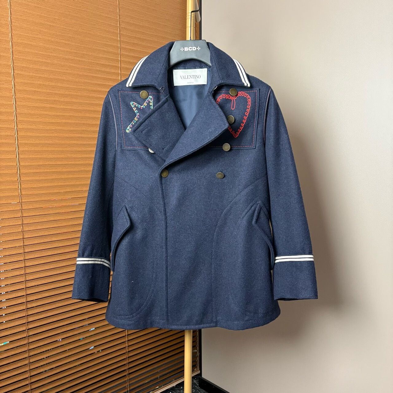 Valentino Valentino navy blue cashmere coat size 38 Size US S / EU 44-46 / 1 - 1 Thumbnail